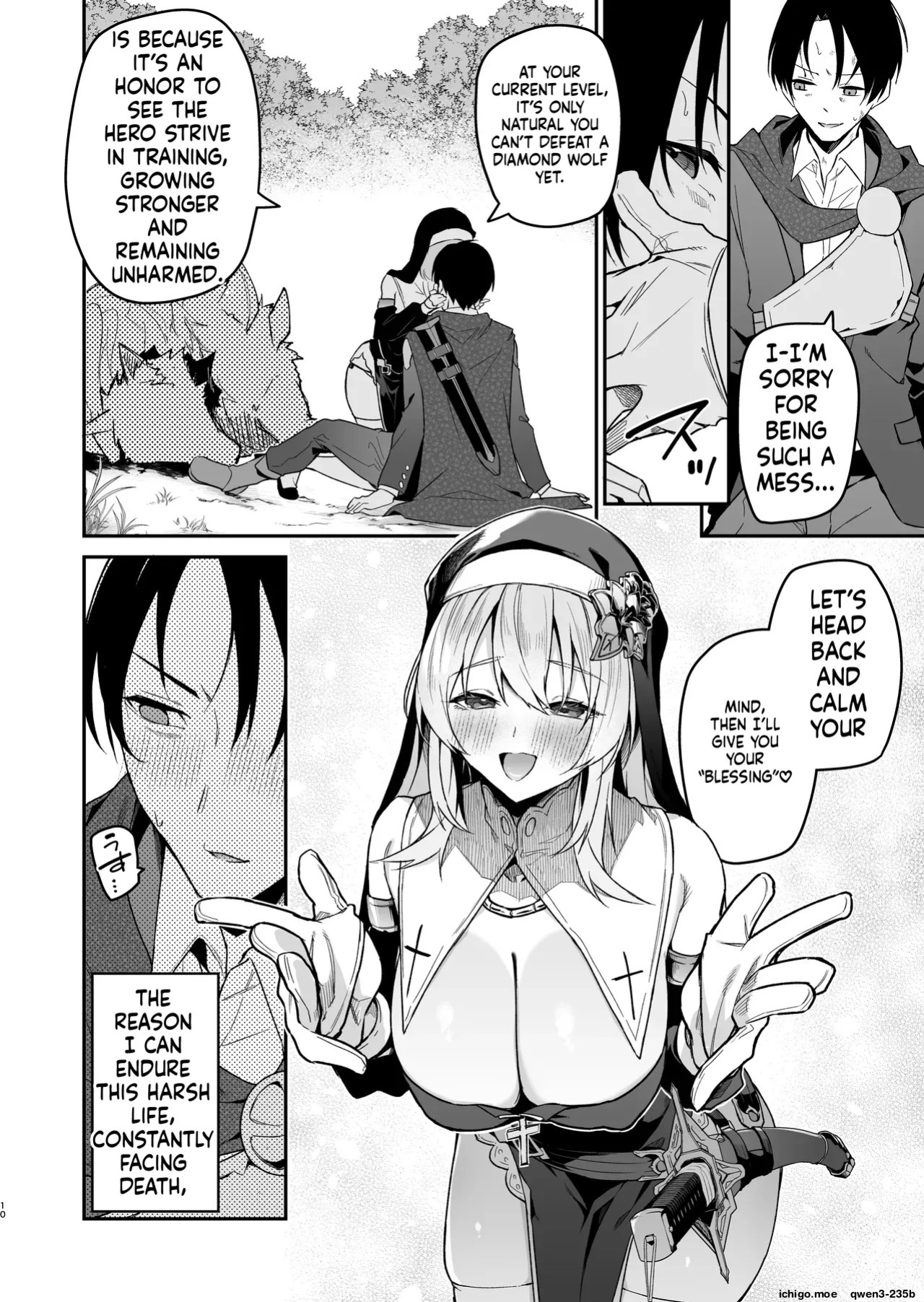 [Jun Tokutyu Kuromask (Hetaren)] Yuusha Level up de Sister kara Shukufuku o II [English] [SCANMTL] [Digital]