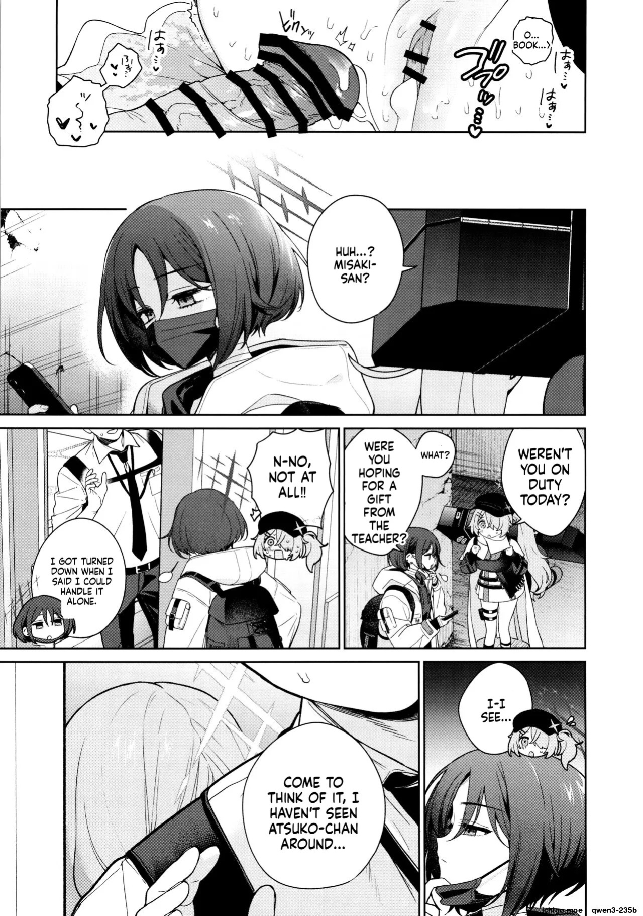 (C103) [Ozitan Yasan (Mameojitan)] Oshiete, Sensei (Blue Archive) [English] [SCANMTL]