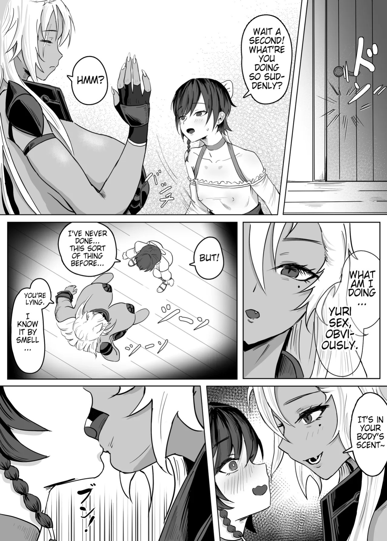 [SoftCurl (Sekka Mushi)] Haha ga Keiei Shiteiru no wa Isekai Yuri Sakaba nano ka!? | My Mother Runs An Isekai World Lezzy Tavern!? [Digital] [English] (Pangean)