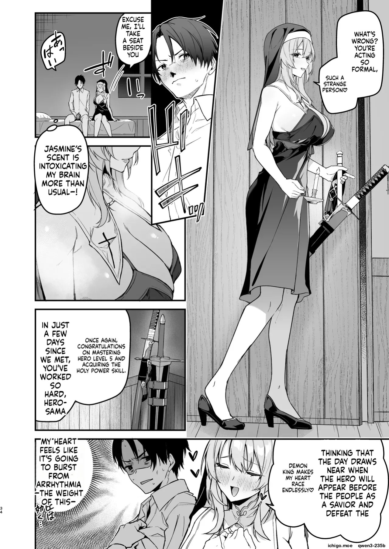 [Jun Tokutyu Kuromask (Hetaren)] Yuusha Level up de Sister kara Shukufuku o [English] [SCANMTL] [Digital]