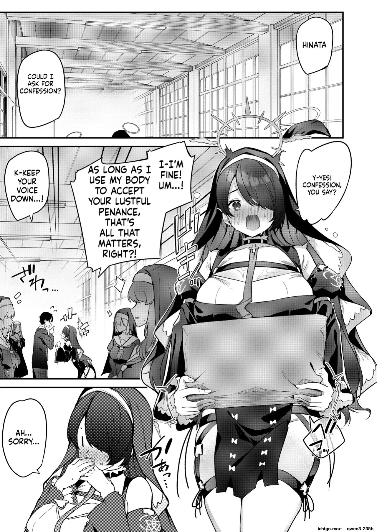[Jun Tokutyu Kuromask (Hetaren)] Sensei Senyou Himitsu no Kokkai (Blue Archive) [English] [SCANMTL] [Digital]