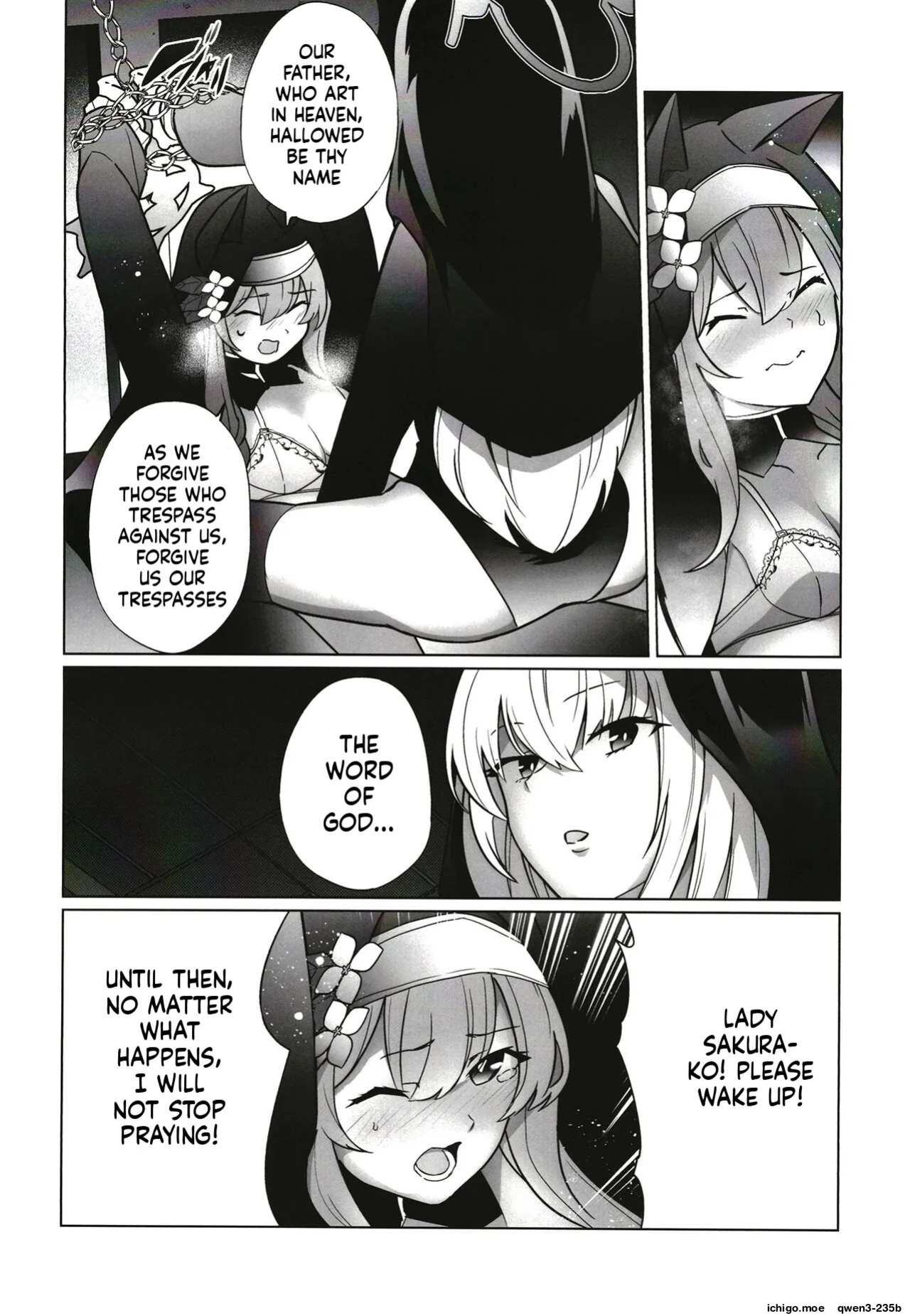 [Choukenkouya (Kenkou Shindan-chan)] Shu no Mikokoro no Mamani (Blue Archive) [English] [SCANMTL] [Digital]
