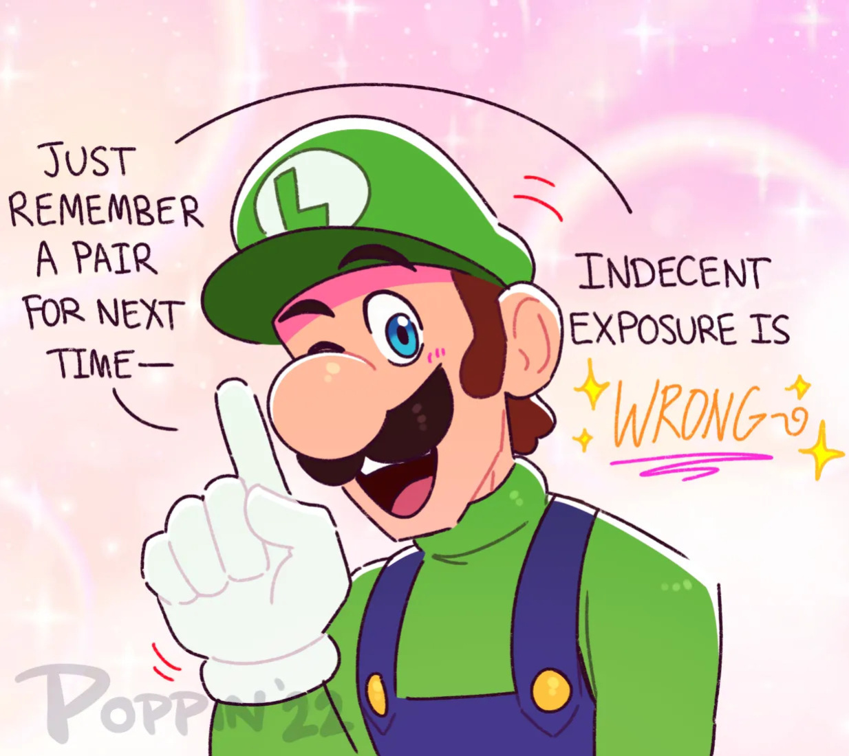 [Popping Zan (Poppin)] Thanks, Luigi