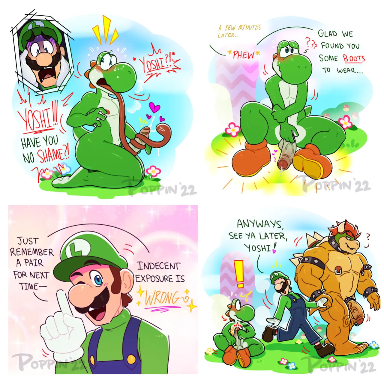 [Popping Zan (Poppin)] Thanks, Luigi