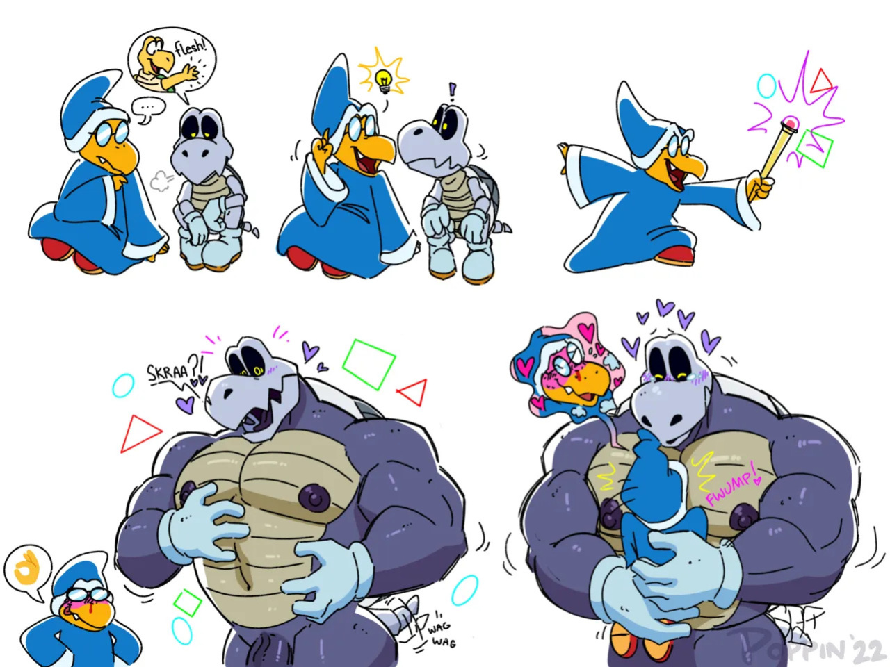 [Popping Zan (Poppin)] Dry Bones to Dry HUNK