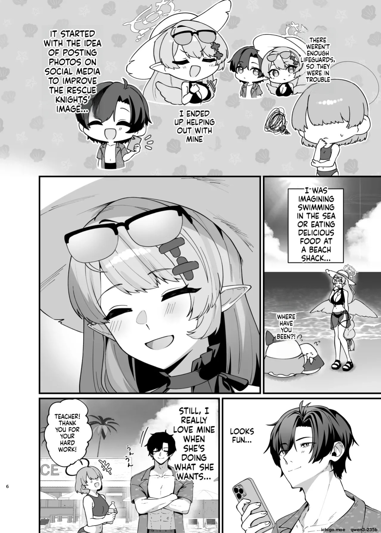 [Mendako Suizokukan (Oruka)] Magic Hour ni Ochiru Kage - Shadows Falling During the Magic Hour (Blue Archive) [English] [SCANMTL] [Digital]