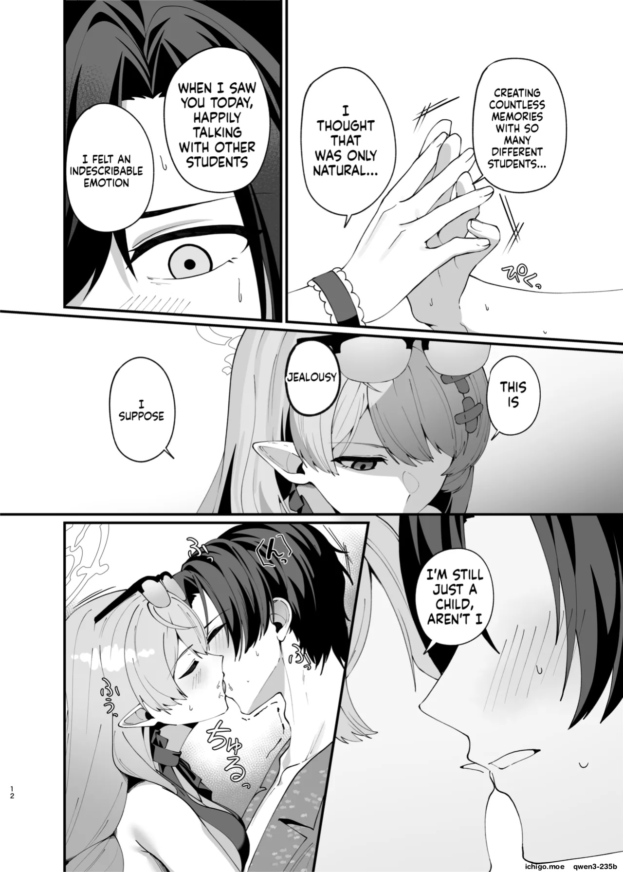 [Mendako Suizokukan (Oruka)] Magic Hour ni Ochiru Kage - Shadows Falling During the Magic Hour (Blue Archive) [English] [SCANMTL] [Digital]