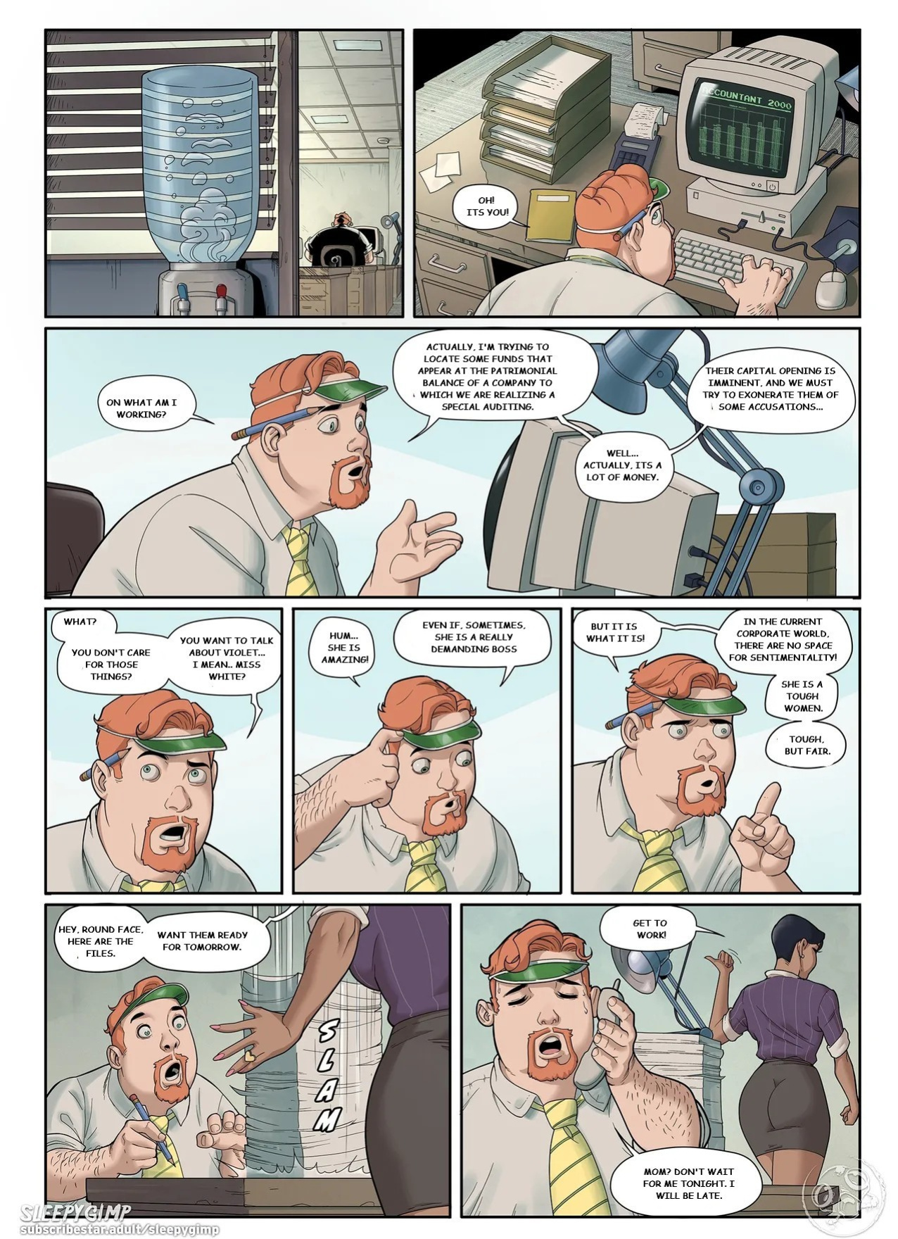 [SleepyGimp] Poor footboy Johnson: Downsizing