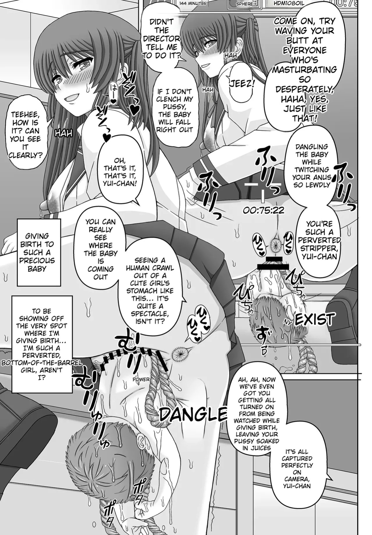 [Shiawase Kyouwakoku (Shiawase no Katachi)] Iinchou wa Class no Ninshin Pet 4 + Oro Yui Hen (AI-Translated)