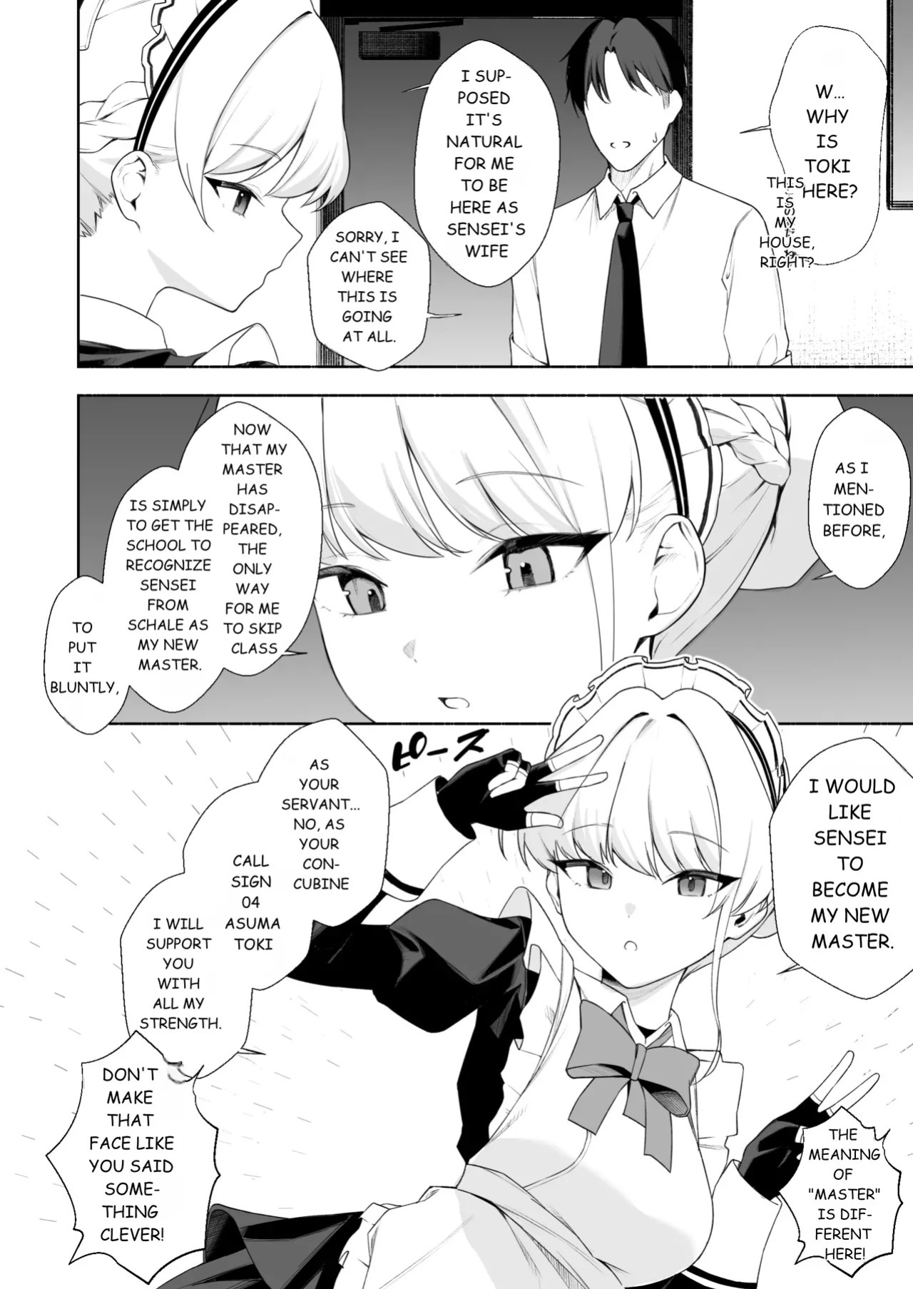 [rikoping2000] Toki To Ecchi | Sex with Toki (Blue Archive) [English]