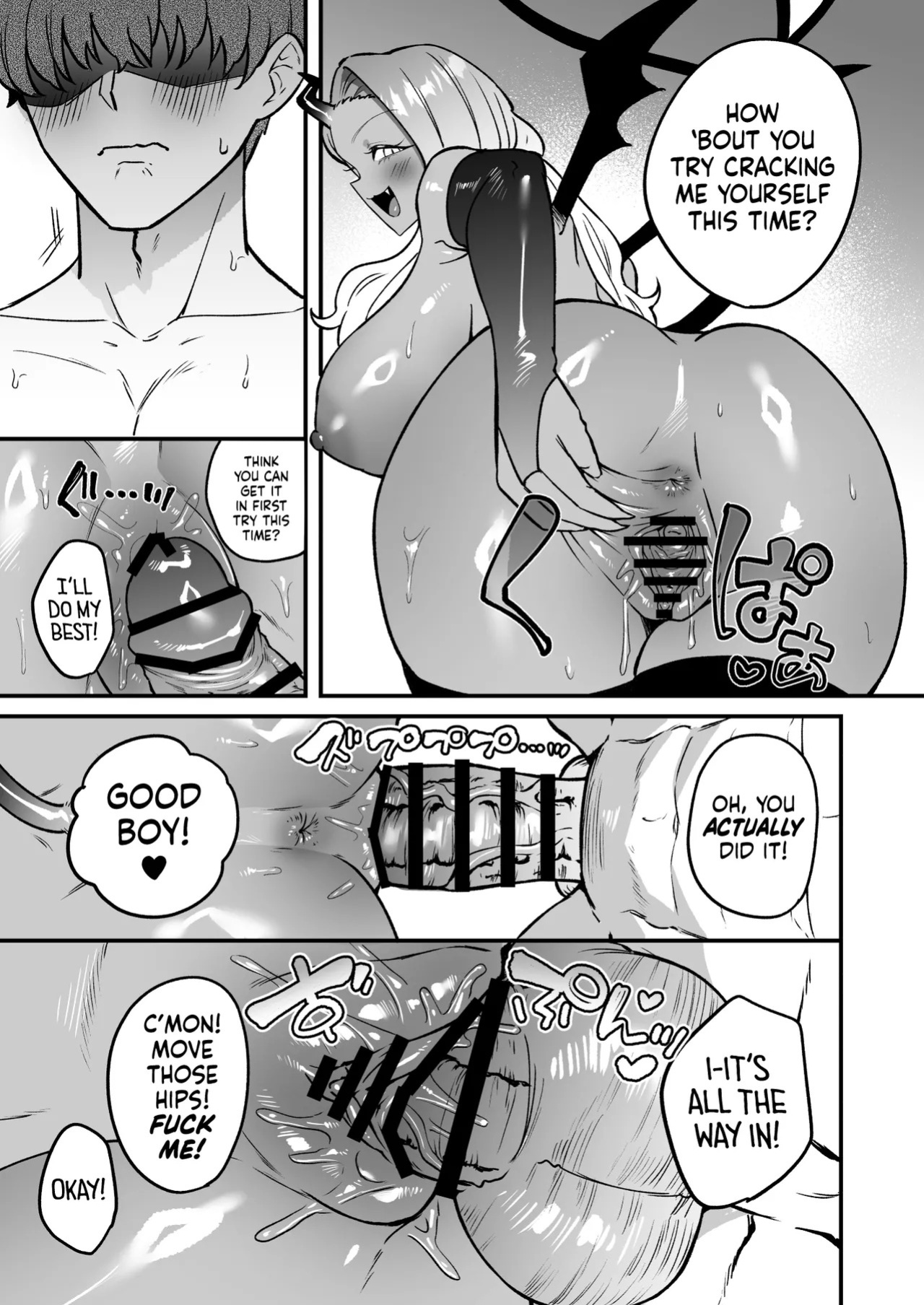[Momofes (Oki Nagomi)] Shokuba no Gal ga Dosukebe Succubus Dattan dakedo?! ー The Office Gyaru Was A Slutty Succubus This Whole Time?! [English] [head empty] [Digital]