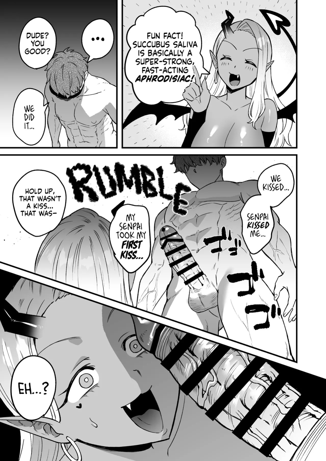 [Momofes (Oki Nagomi)] Shokuba no Gal ga Dosukebe Succubus Dattan dakedo?! ー The Office Gyaru Was A Slutty Succubus This Whole Time?! [English] [head empty] [Digital]