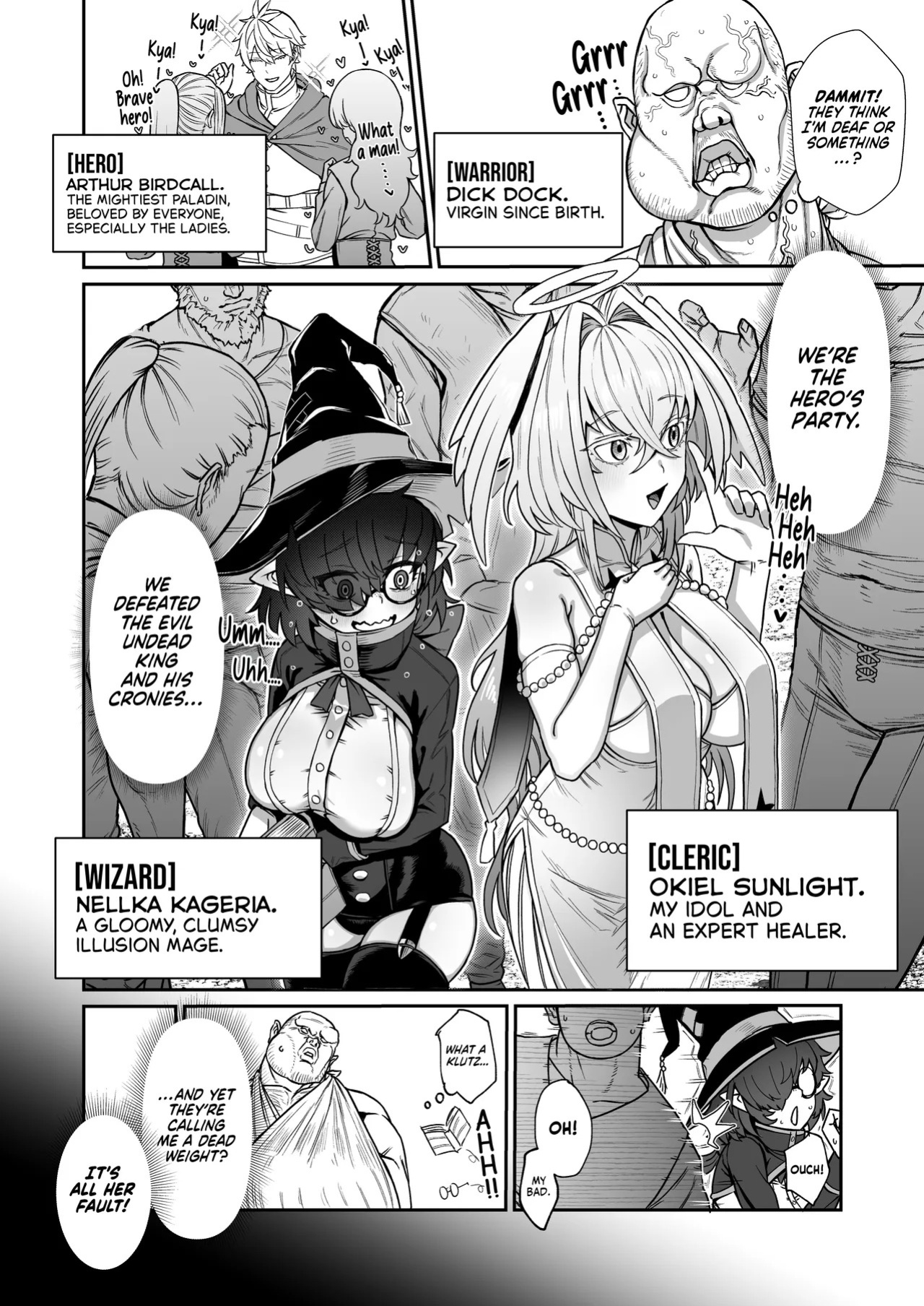 [Suihanya (Okome Taberu)] Inkya Majutsushi (Wizard) de Daitaikan | Substitute Sex With a Gloomy Wizard [English] [NudeSalad] [Digital]