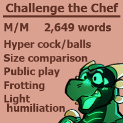 [Popping Zan (Poppin) & Monroe Lehner (MonroetheLizard)] Challenging the Chef