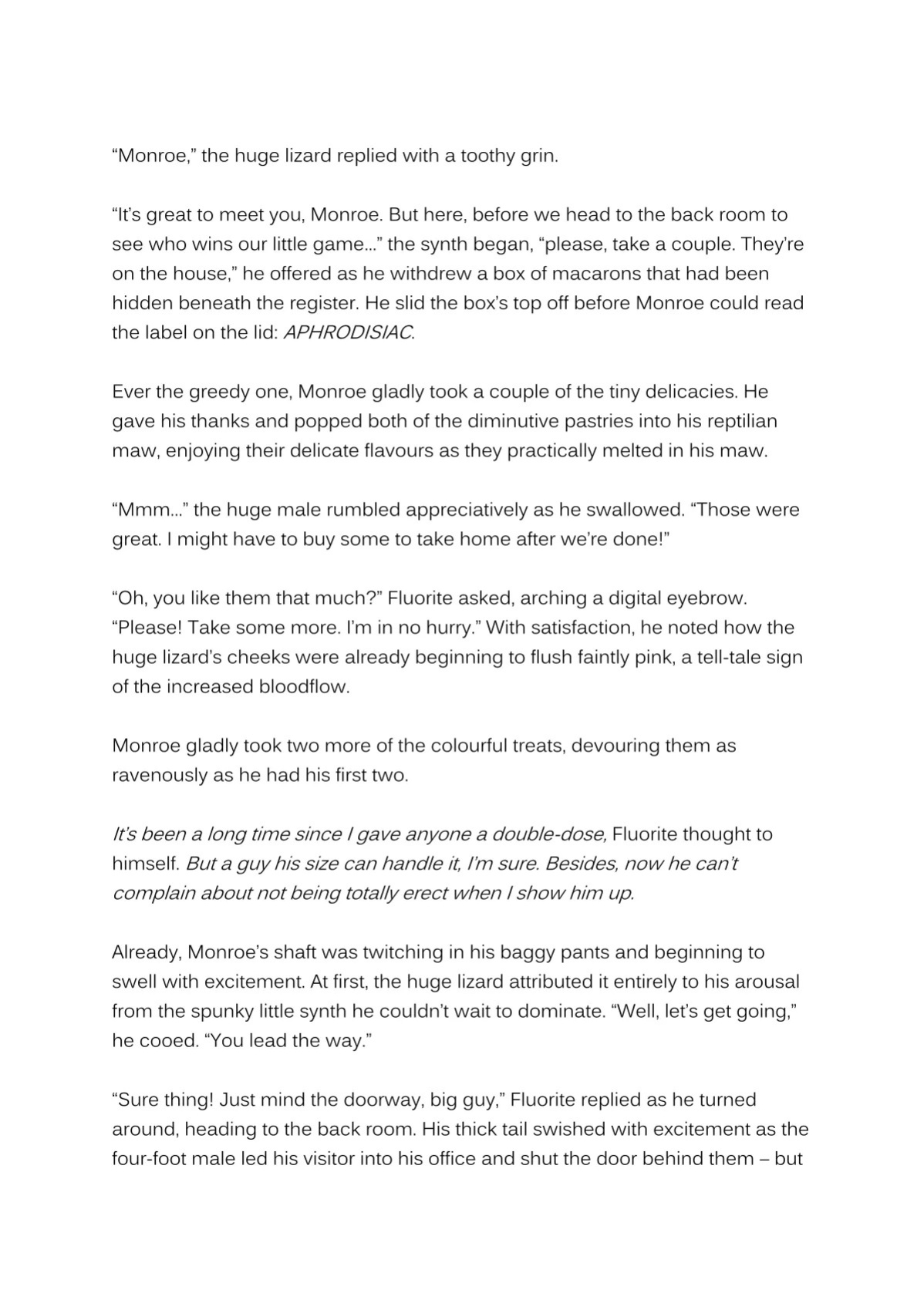 [Popping Zan (Poppin) & Monroe Lehner (MonroetheLizard)] Challenging the Chef