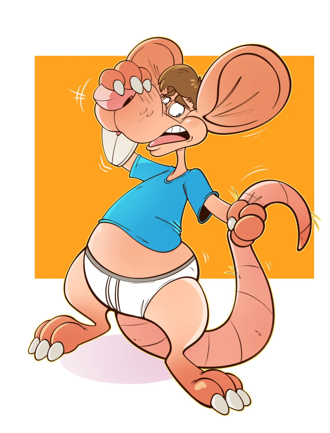 Royal Poodle(Stripes) High Resolution Art
