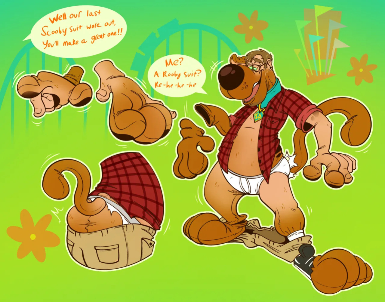 Royal Poodle(Stripes) High Resolution Art