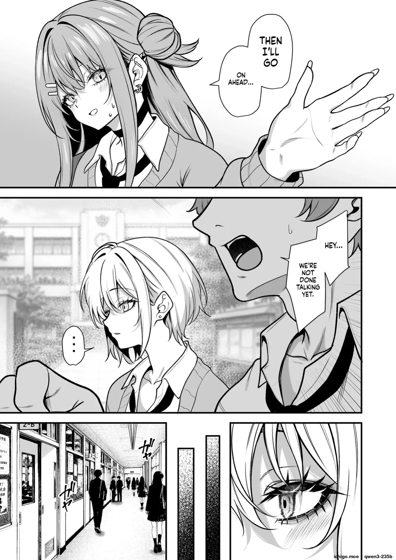 [MendakoPark (Yamamoto)] Otaku ni Yasashii Gal wa Aitsu no Kanojo 2 [English] [SCANMTL] [Digital]