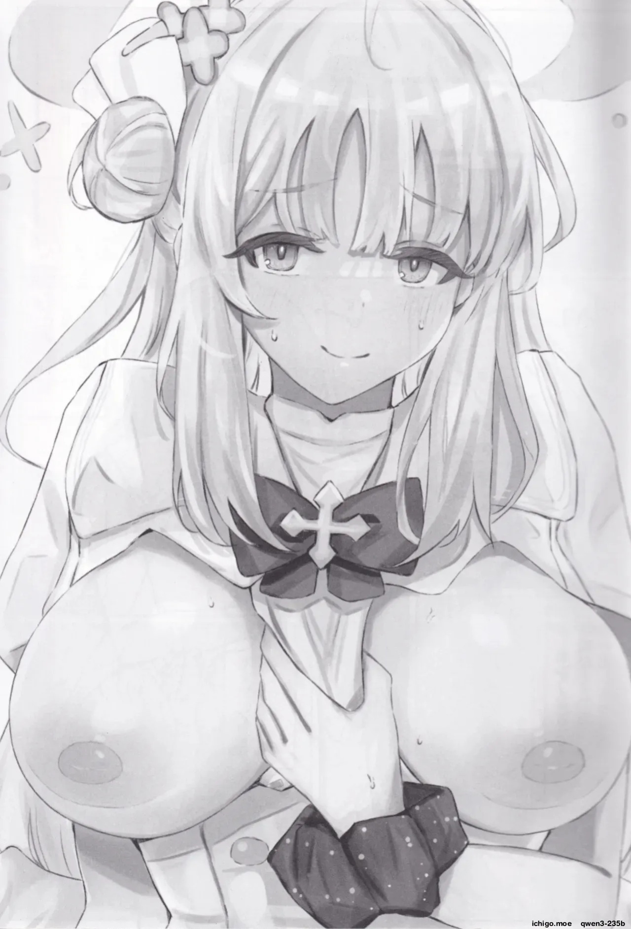 (C103) [Itonouri (hemachi)] Misono Mika wa Gaman ga Dekinai. (Blue Archive) [English] [SCANMTL]
