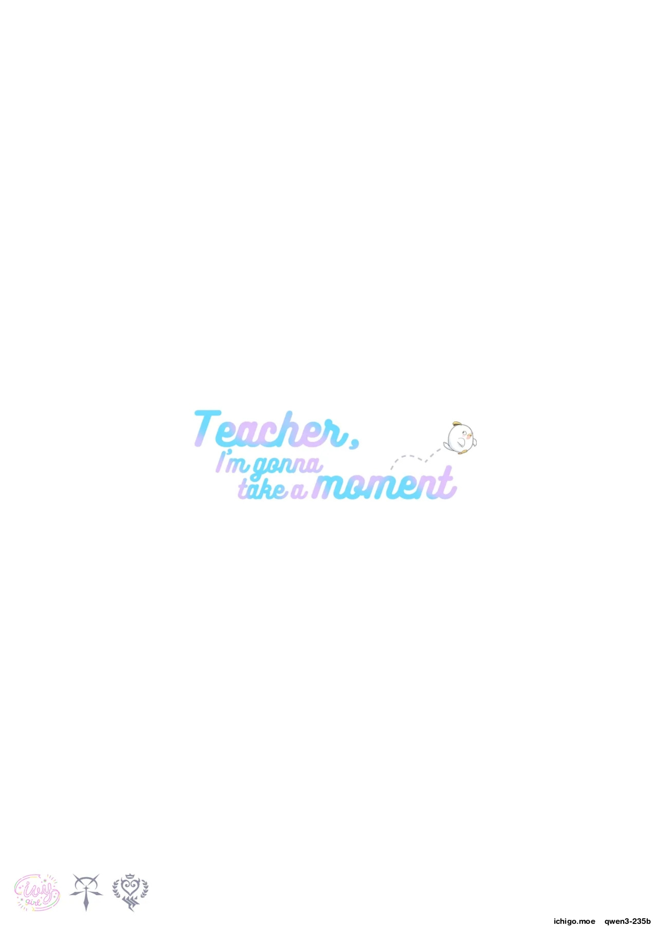 [ivy girl (quatraise)] Sensei, Chotto Ojikan Itadakuzo - Teacher, I'm gonna take a moment (Blue Archive) [English] [SCANMTL] [Digital]