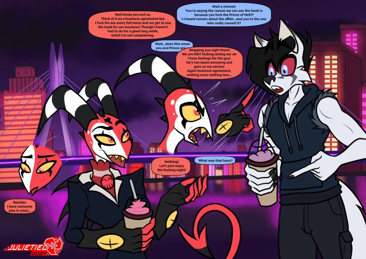 [Julietied (JulietiedTight)] Helluva Boss AU: New Element