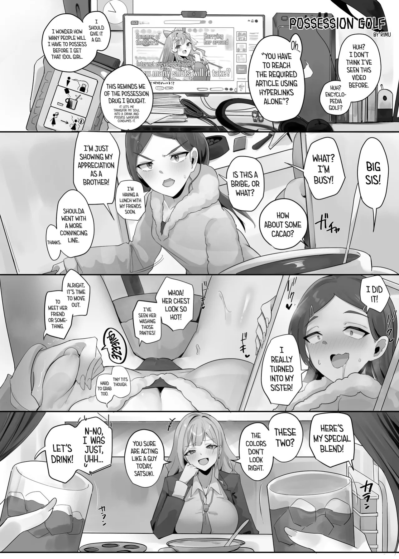 [Hyoui Lover (Rimu)] Possession Golf (Hyoui Catalog Vol. 2 ~Onna no Karada o Nottorimakuru Anthology~) [English] [GTF]