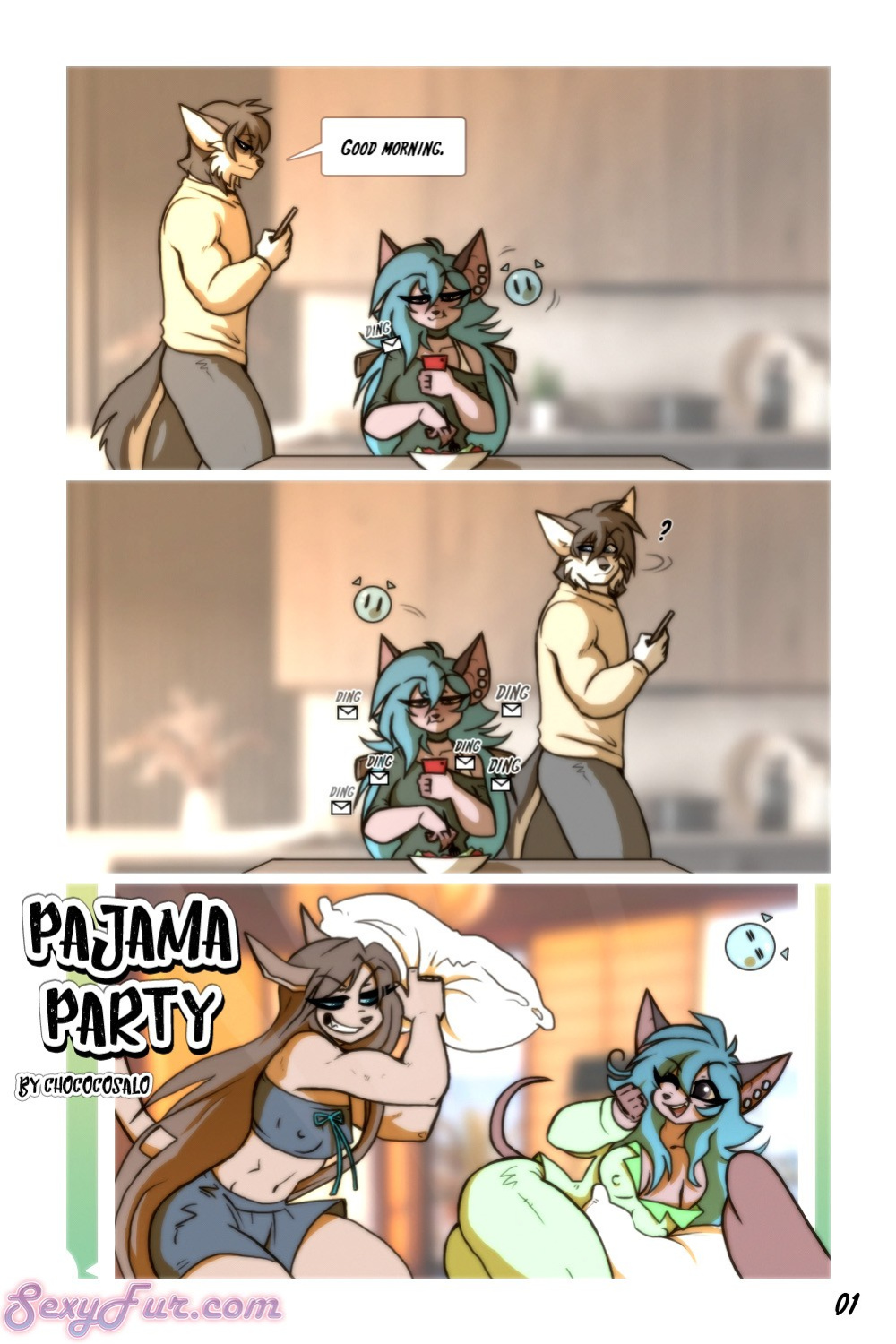 [Chococosalo] Pajama Party