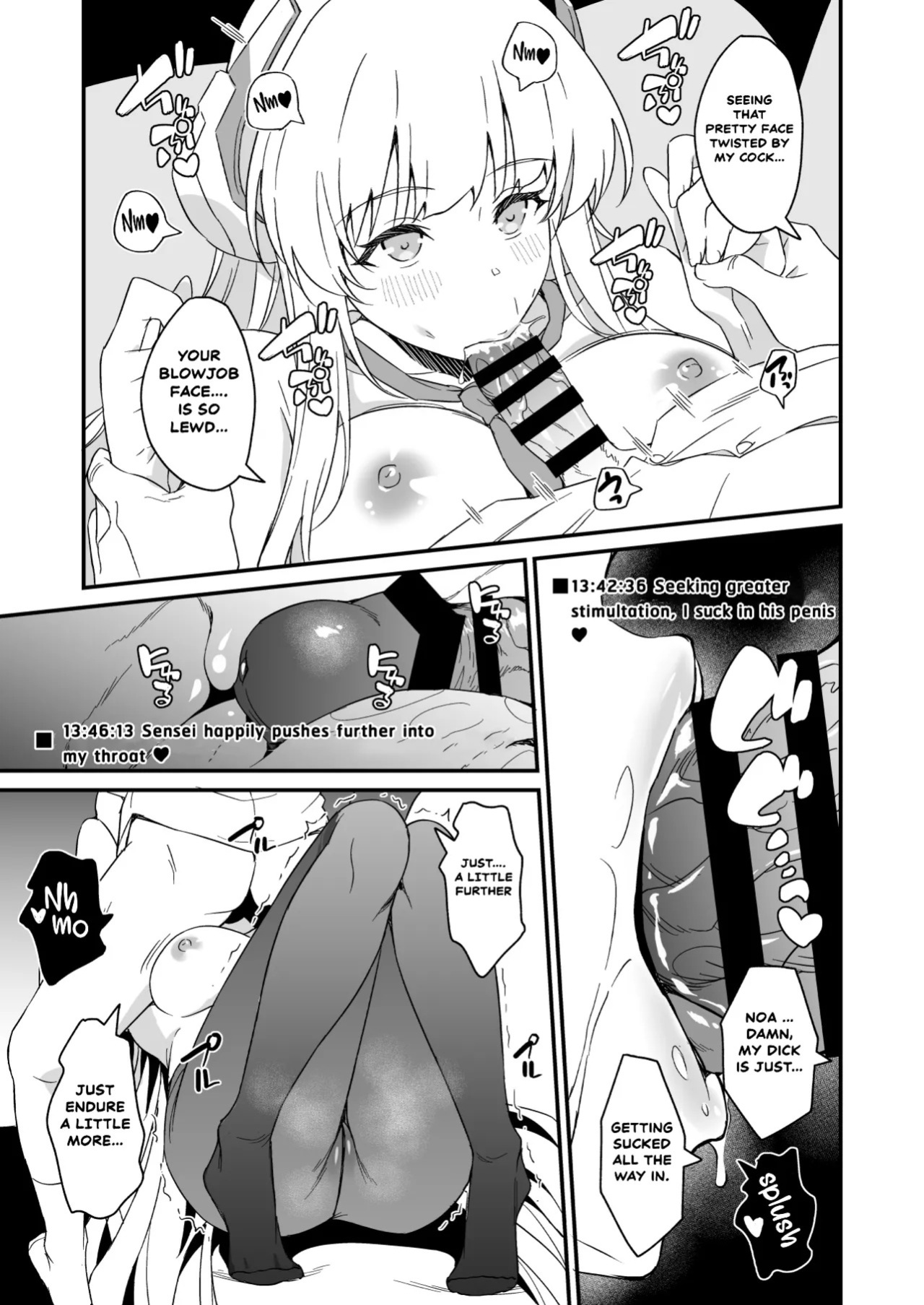 [AERODOG (inu)] Yuuka-chan ni Icchaimasu yo? | I Will Tell Yuuka-chan, Okay? (Blue Archive) [English] [Necrofantasia Scans] [Digital]