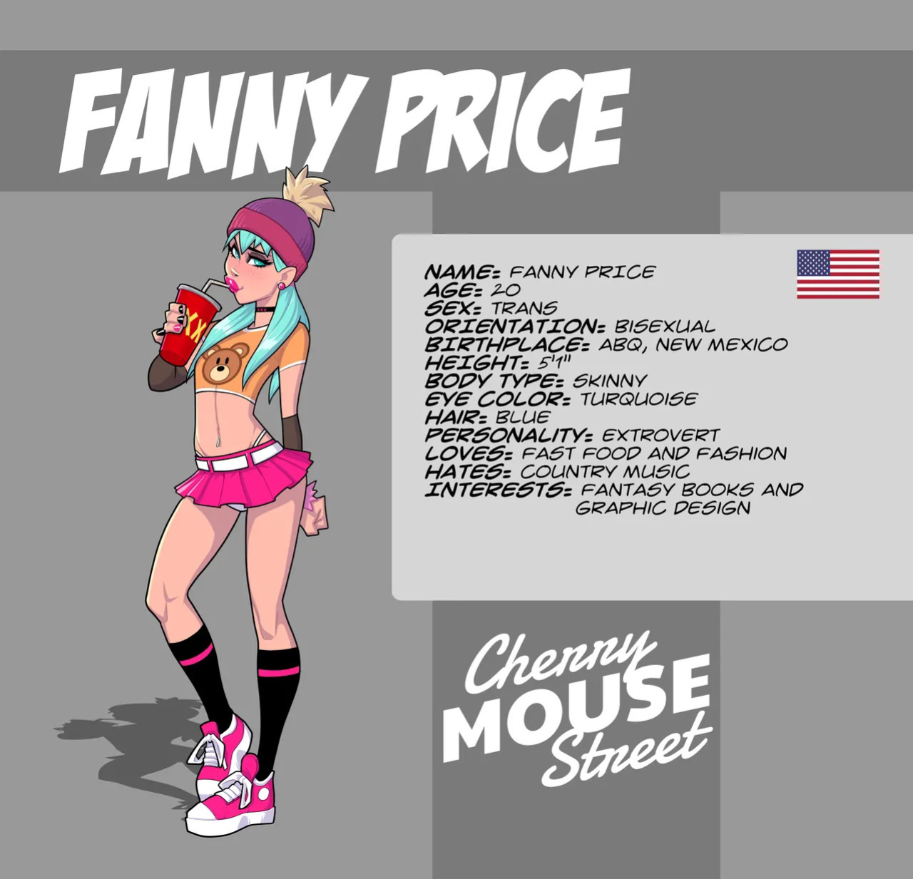 [various] Fanny Price & Israel "Izzy" Block (OCs by Cherry Mouse Street & Slutwr1ter)