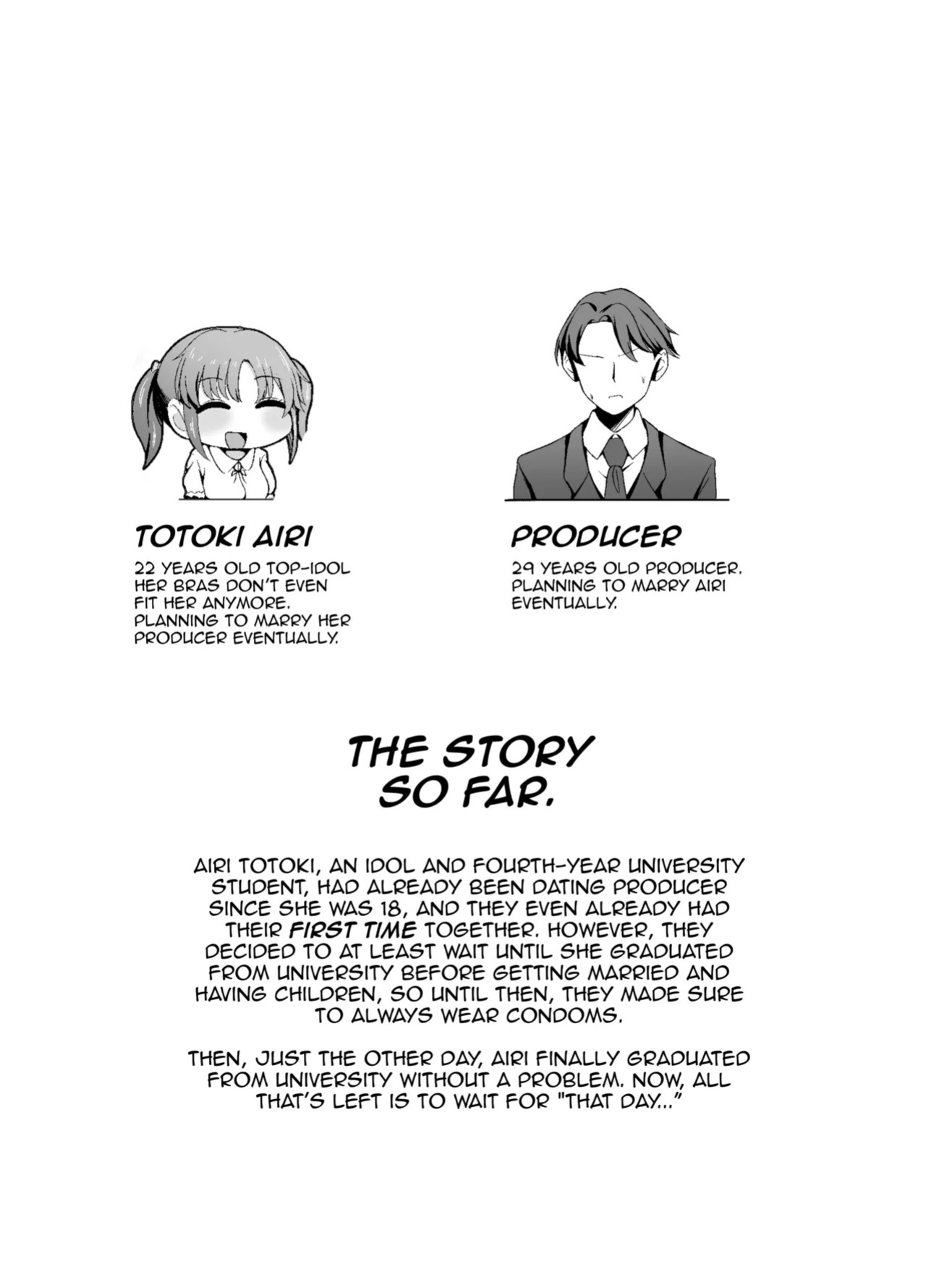 [Giniro Ringo Hatake (Mukae)] Totoki Airi to Hitobanjuu Kozukuri Sex Suru Hon | A Book About Having Baby-Making Sex with Totoki Airi All Night Long (THE IDOLM@STER CINDERELLA GIRLS) [English] [DeppoTL] [Digital]