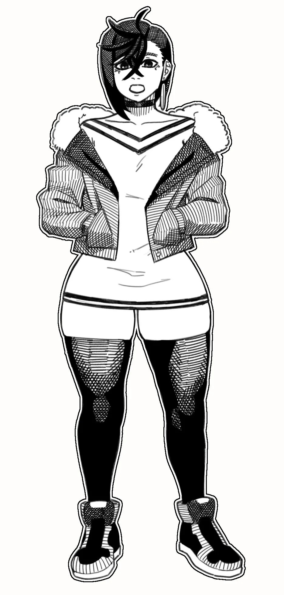[BurntArt] Seiko’s new outfit (Dandadan)