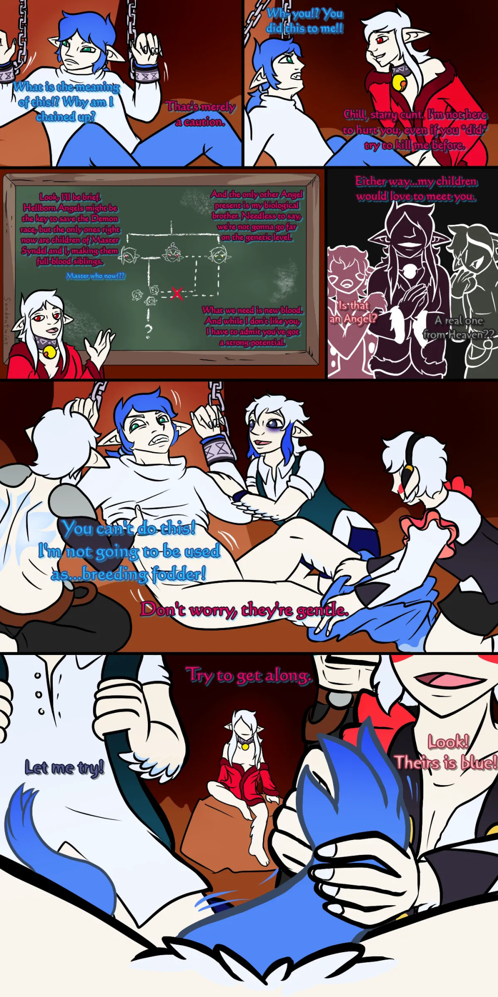 [Sandentwins] Fallen Pale Ones - After Dark