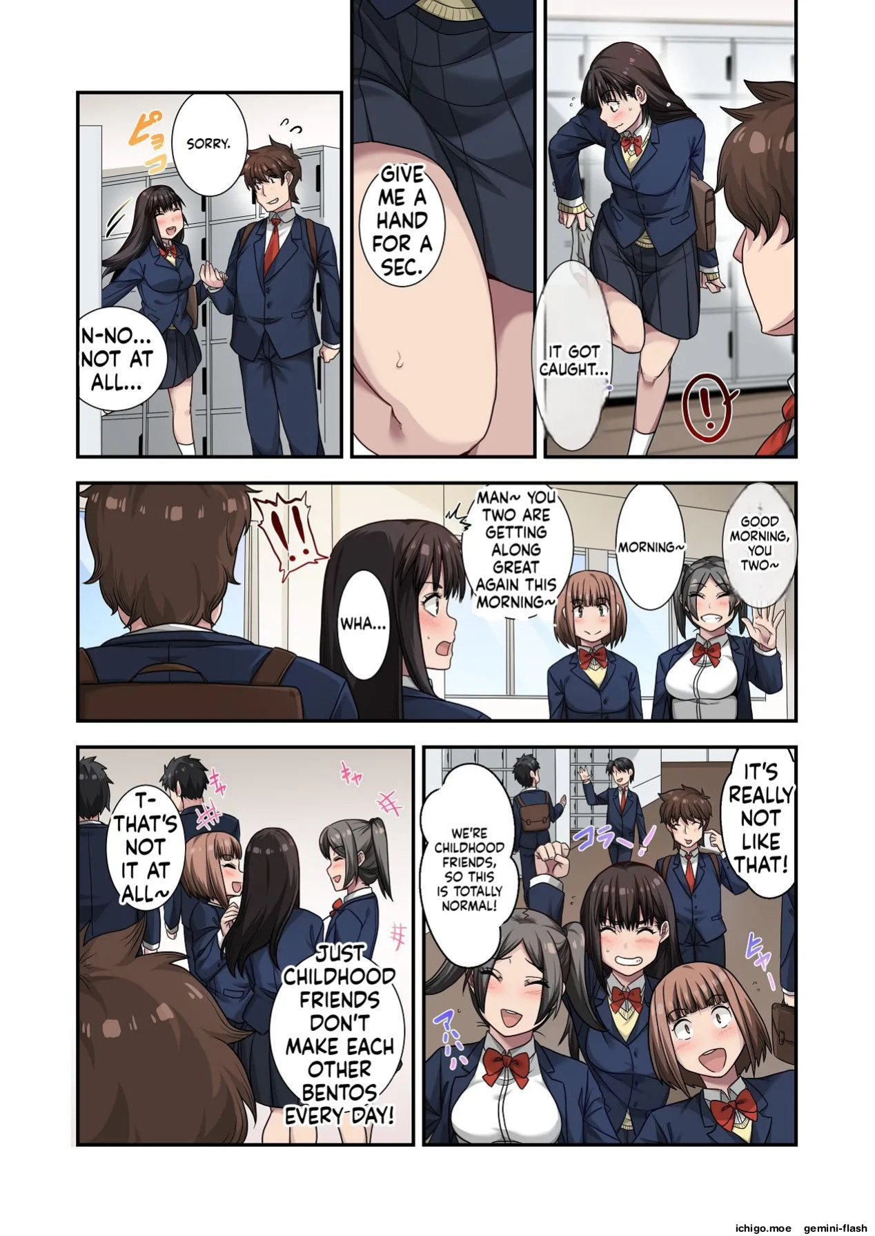 [Neyagurui (Shituzhi)] Nande Ore Janakute Soitsu to... ~Class no Charao ni Bijin Osananajimi wo Ubawaremashita~