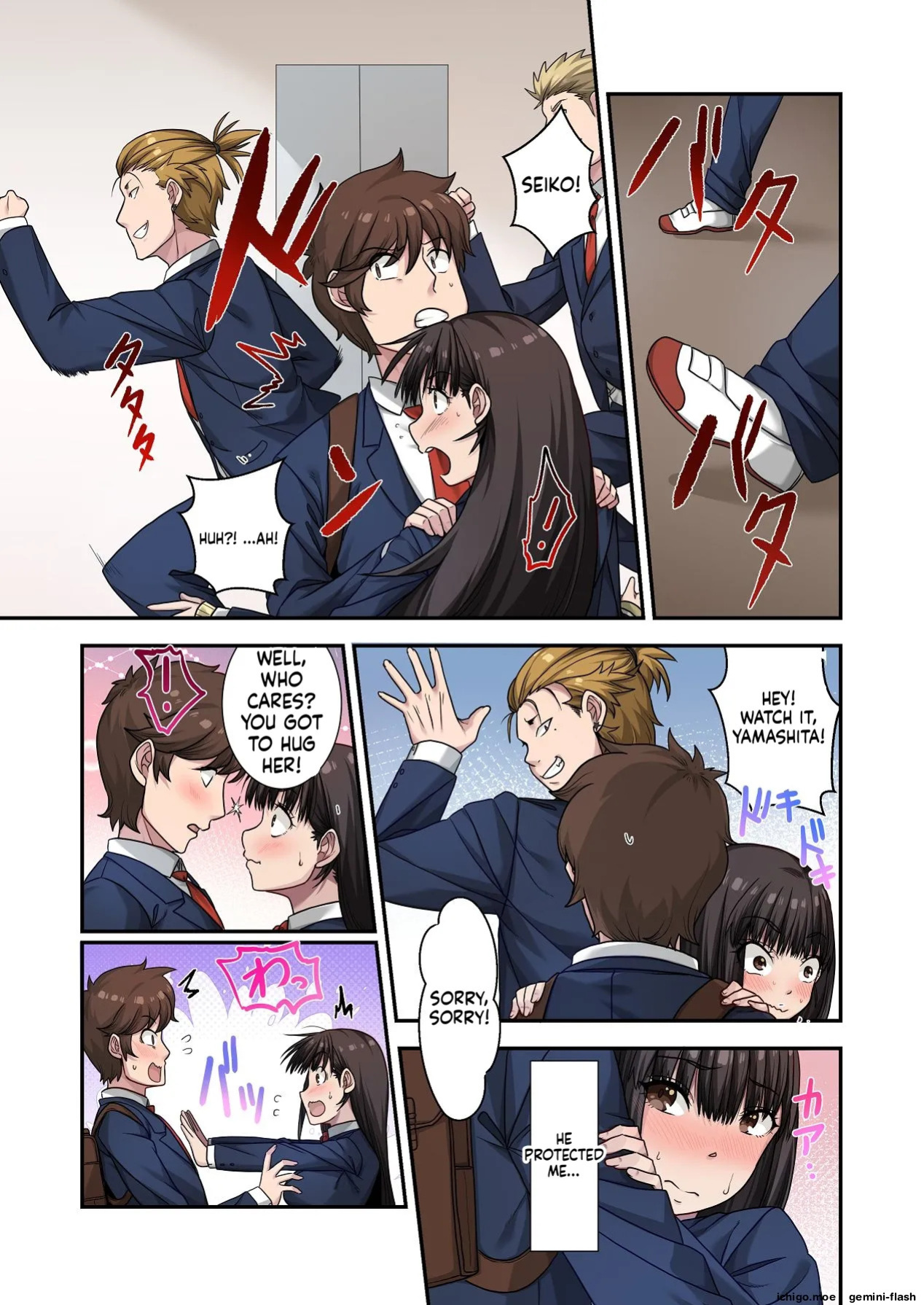 [Neyagurui (Shituzhi)] Nande Ore Janakute Soitsu to... ~Class no Charao ni Bijin Osananajimi wo Ubawaremashita~