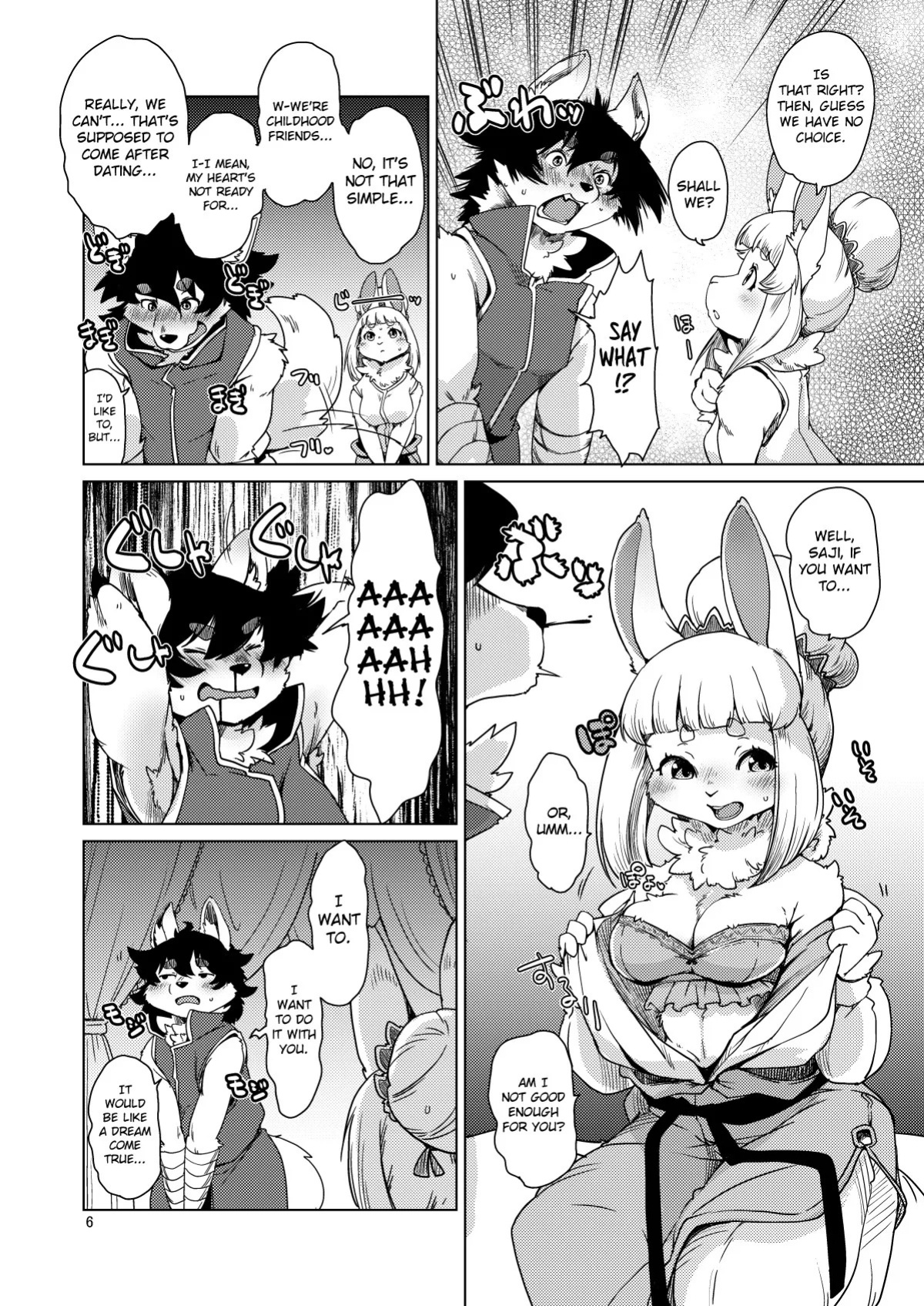 (Kemoket 12) [Noraya (Setouchi Kurage)] Futari no Labyrinth | A Dungeon For Two [English] [DigBingus]