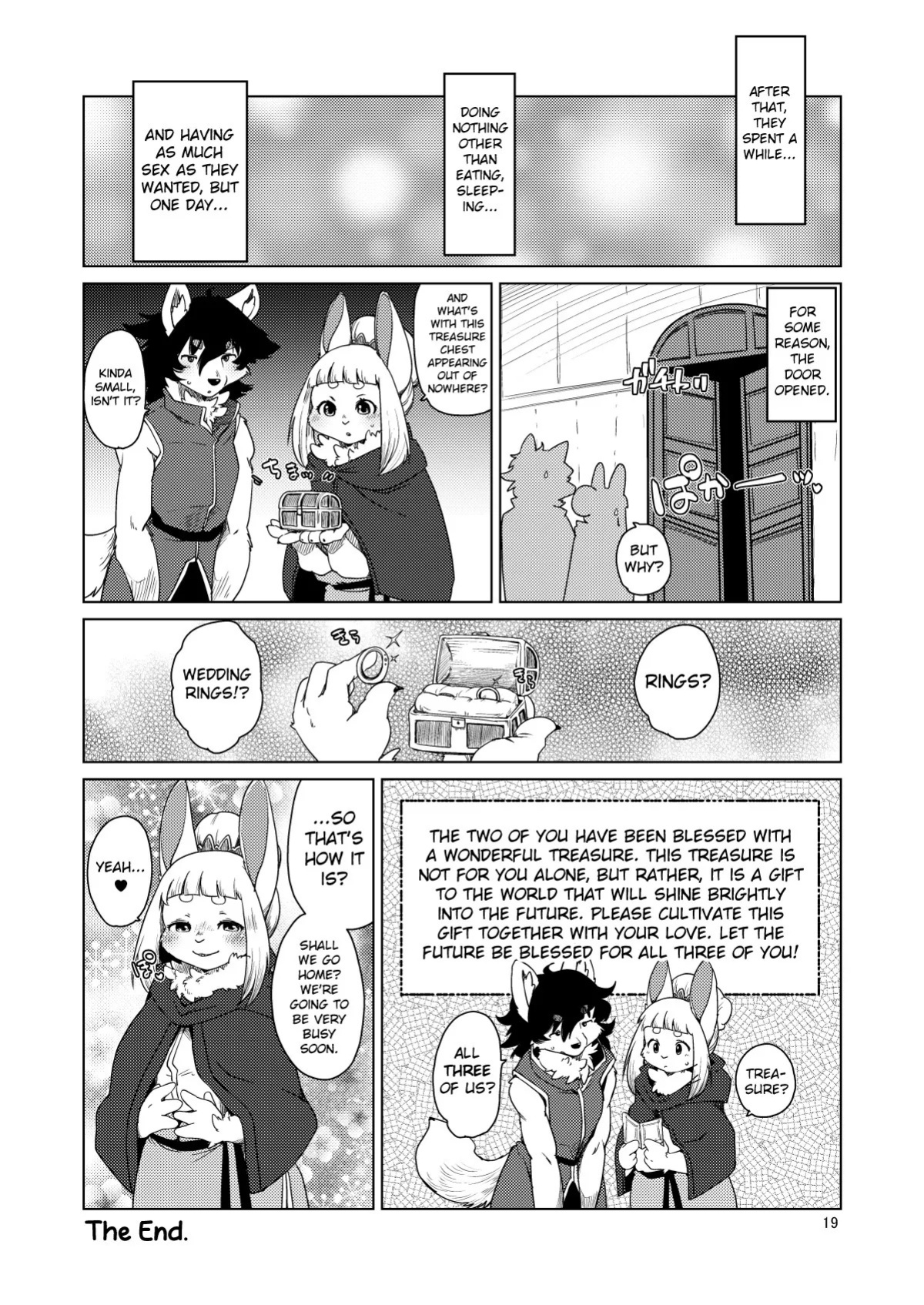 (Kemoket 12) [Noraya (Setouchi Kurage)] Futari no Labyrinth | A Dungeon For Two [English] [DigBingus]