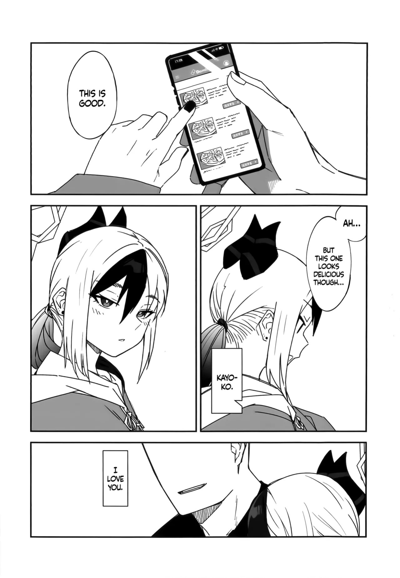 [Mara Nekonabe (Uniyukke)] Ame no Hi, Kayoko to - A rainy day Beside her (Blue Archive) [English] [DAJI's TLs]