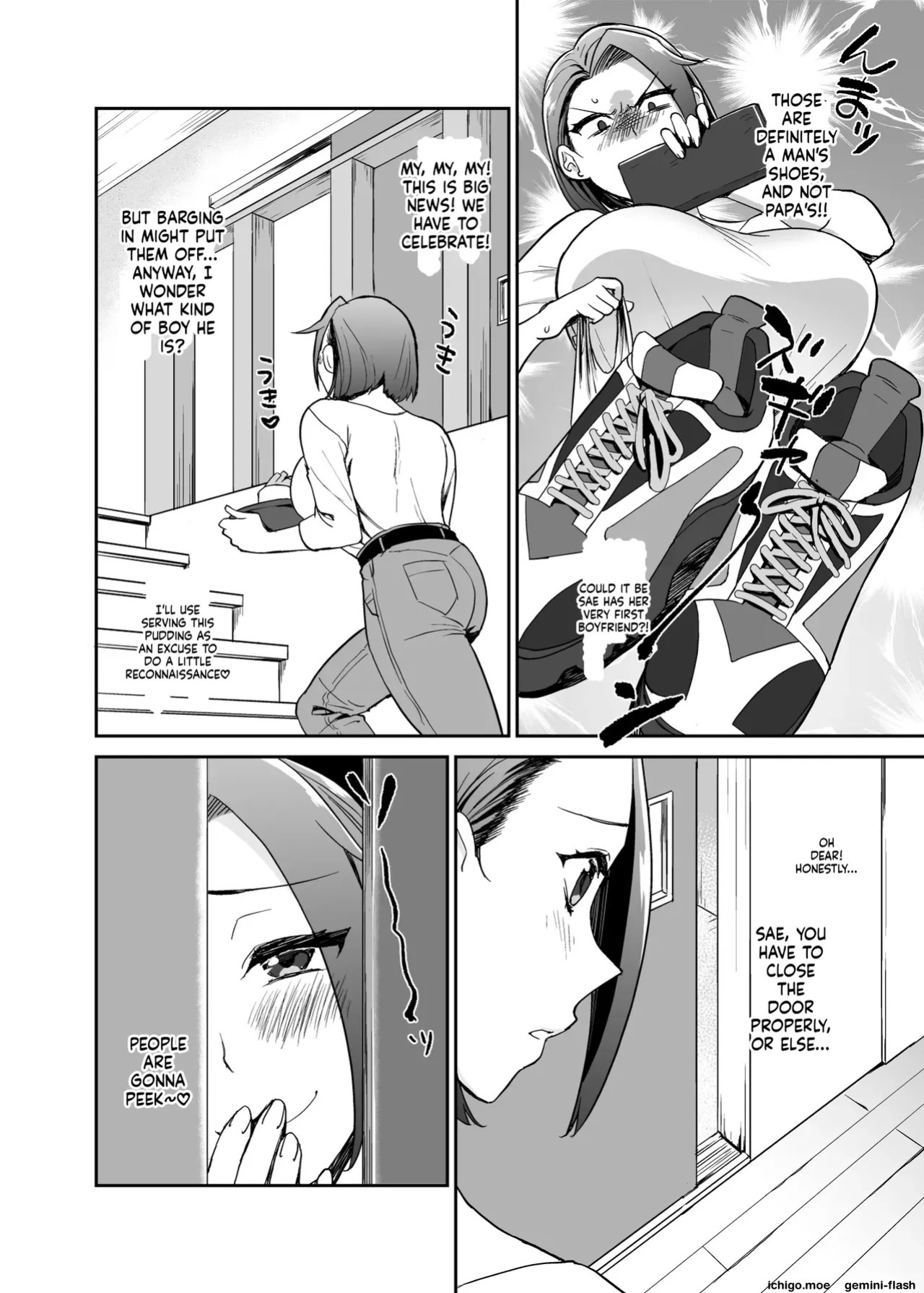 [Kitsune (Tachikawa Negoro)] Deeply Entangled with My Daughter’s Boyfriend | Musume no Kareshi to Zubu Zubu [MTL]