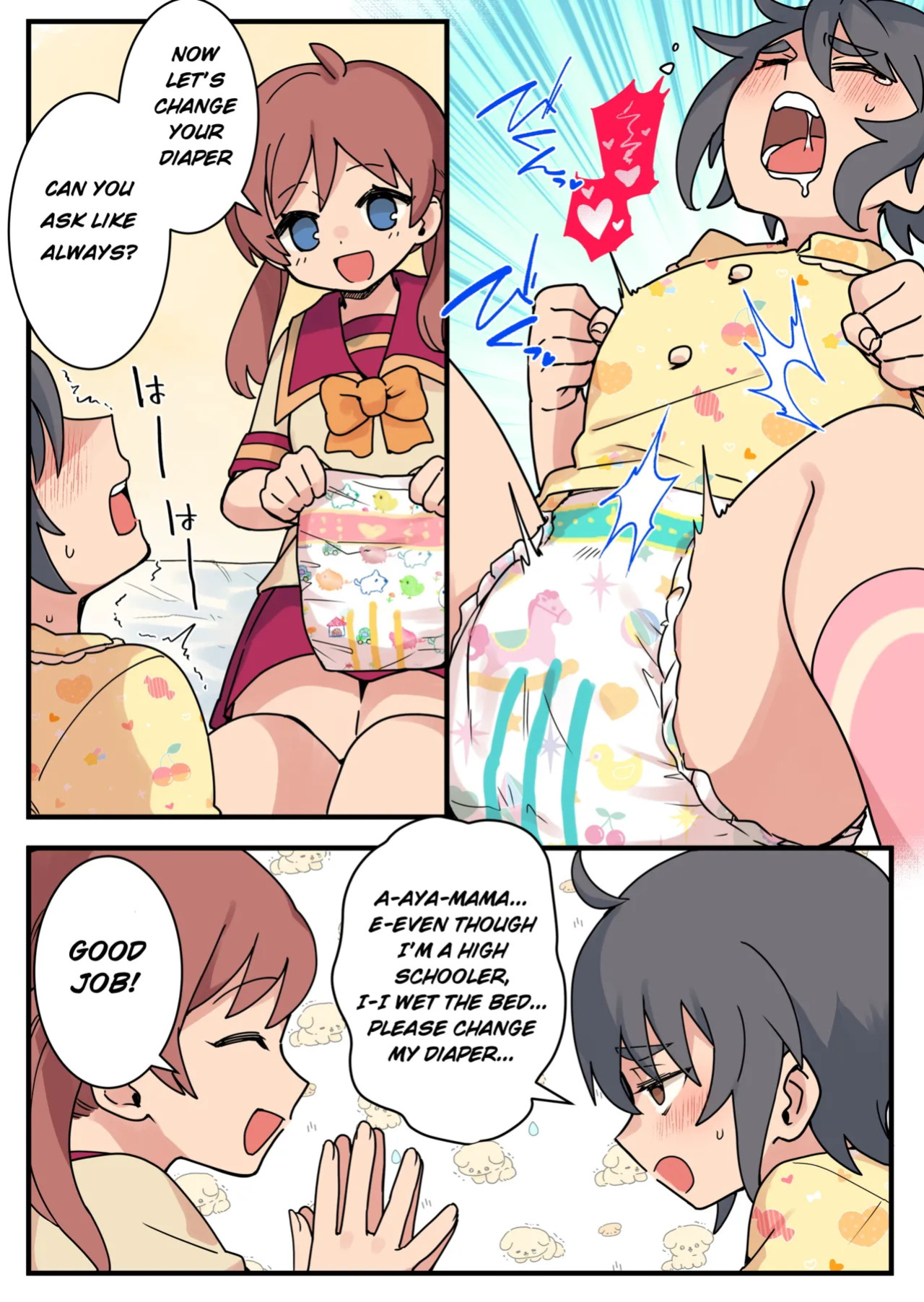 [Chijoku An (Yunogi)] Potty Training Before Graduation: Part 1 [English]