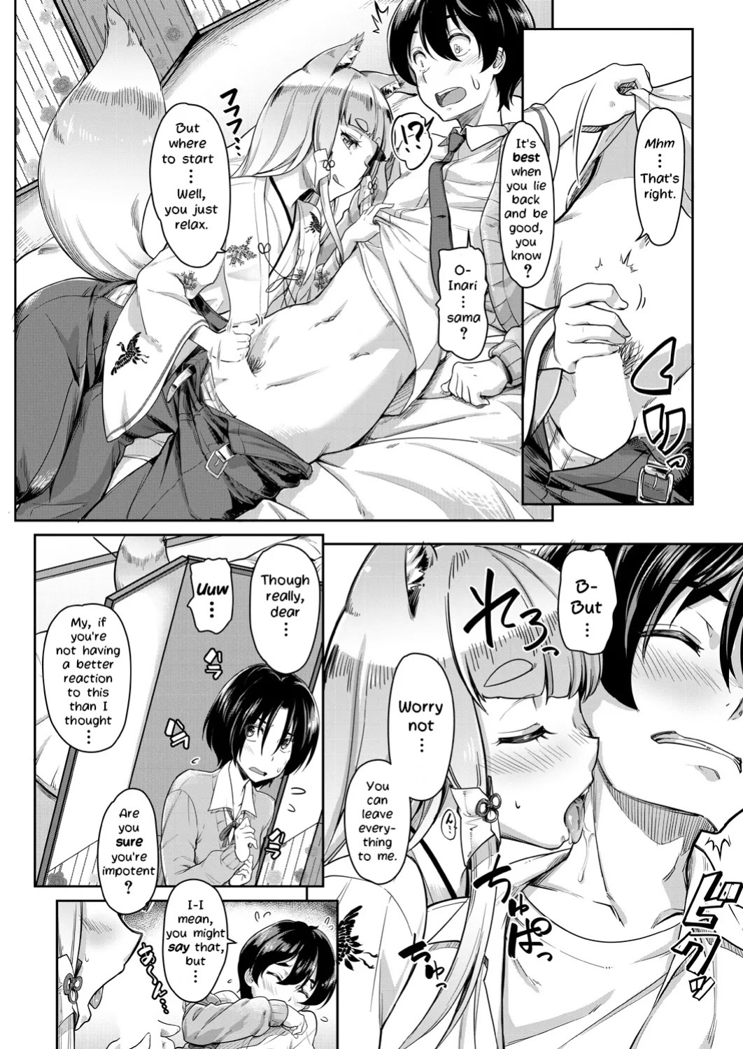 [Misaki Tokinobu] Oinari-sama ni 3P (COMIC Mugen Tensei 2021-06) [English] [Loe Quality Translations] [Digital]
