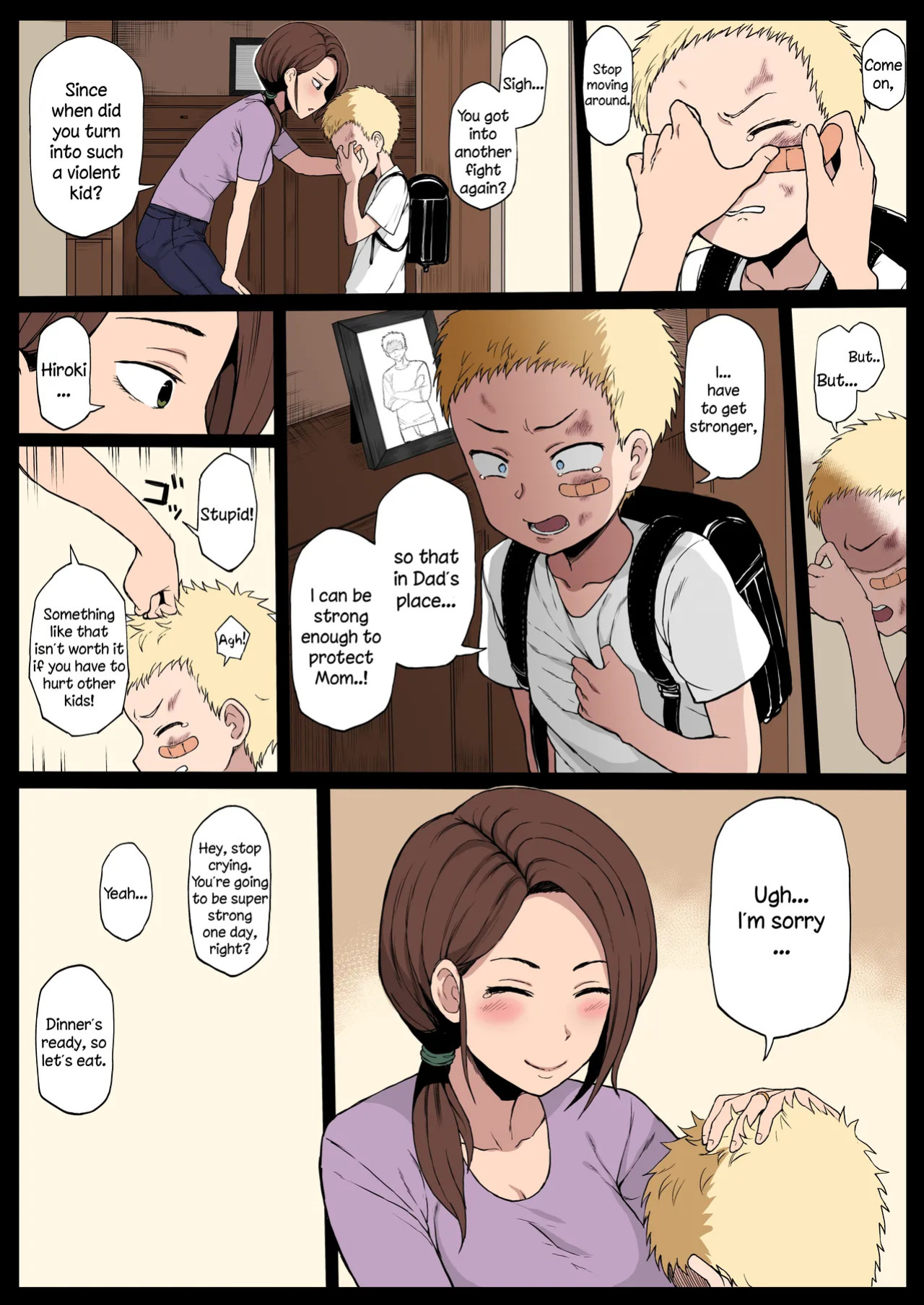 [Terasu MC] Kokujin no Tenkousei NTR ru Chapters 1-6 part 1 Plus Bonus chapter: Stolen Mother’s Breasts [English] [Full color]