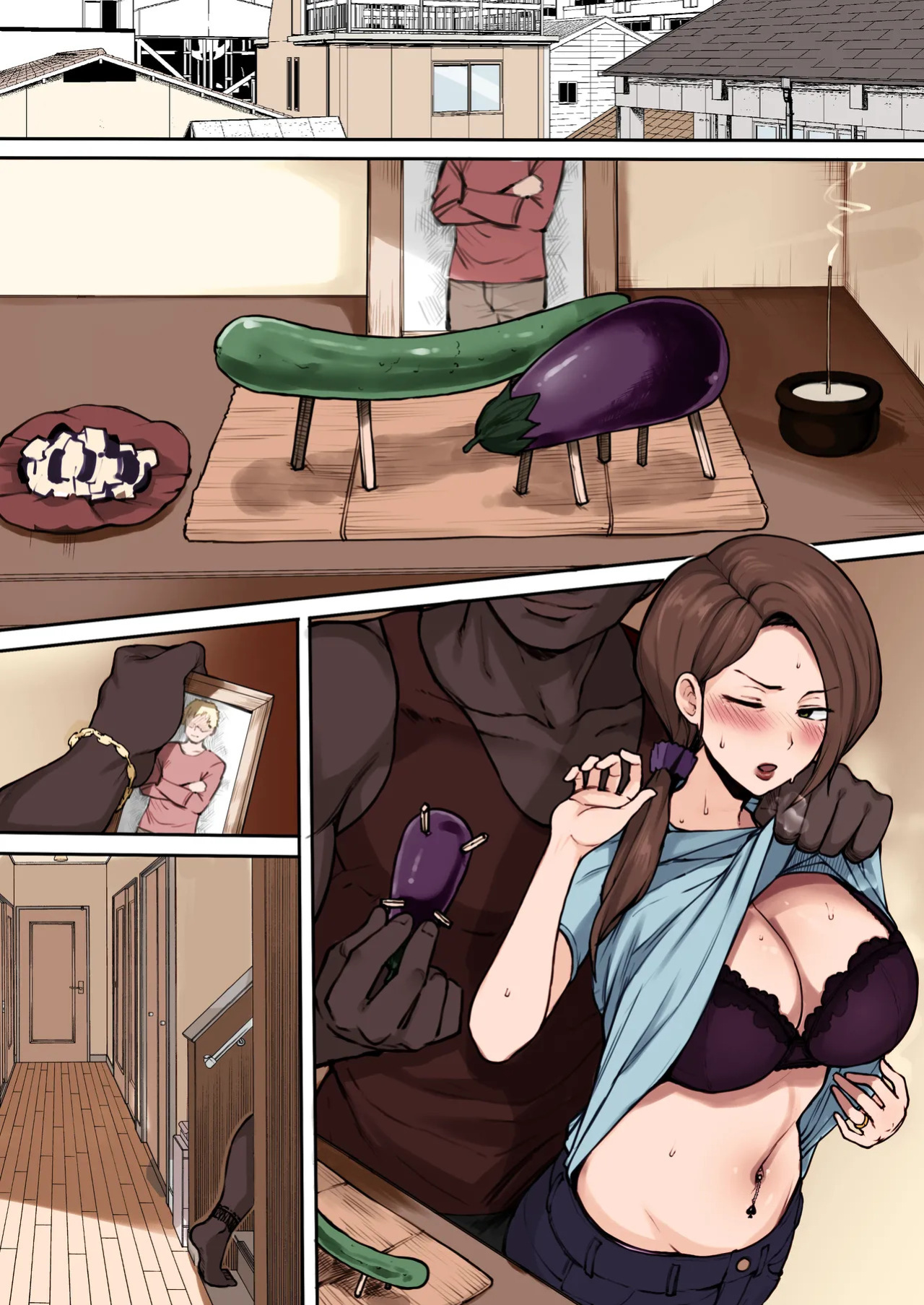 [Terasu MC] Kokujin no Tenkousei NTR ru Chapters 1-6 part 1 Plus Bonus chapter: Stolen Mother’s Breasts [English] [Full color]