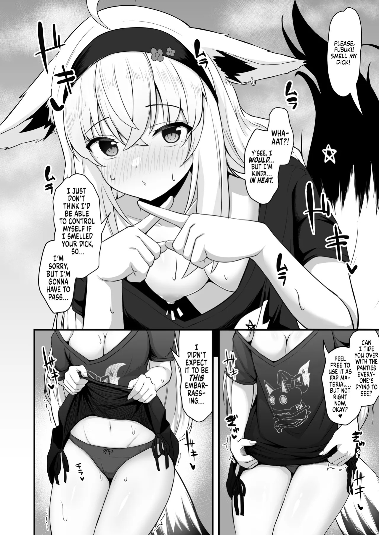 [Wayawaya (Waya)] Onegaishimasu!! Ikkai dake de Ii no de Toriaezu Kaide Kudasai 4 ー Please! Just Once Is Fine, So Smell My Dick! 4 (Hololive) [English] [head empty] [Digital]
