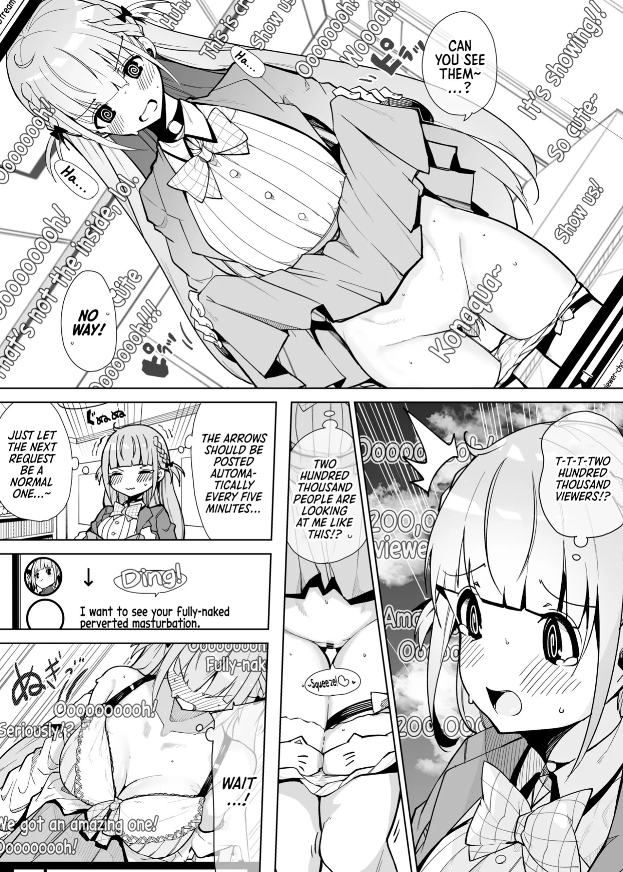 [Dendou Castella] aqtn Saimin de Kyousei Anka Haishin | Aqtn's Forced "Viewer-Choice Stream" via Hypnosis (Minato Aqua) [English] [Morally Bankrupt Wizard Translations]