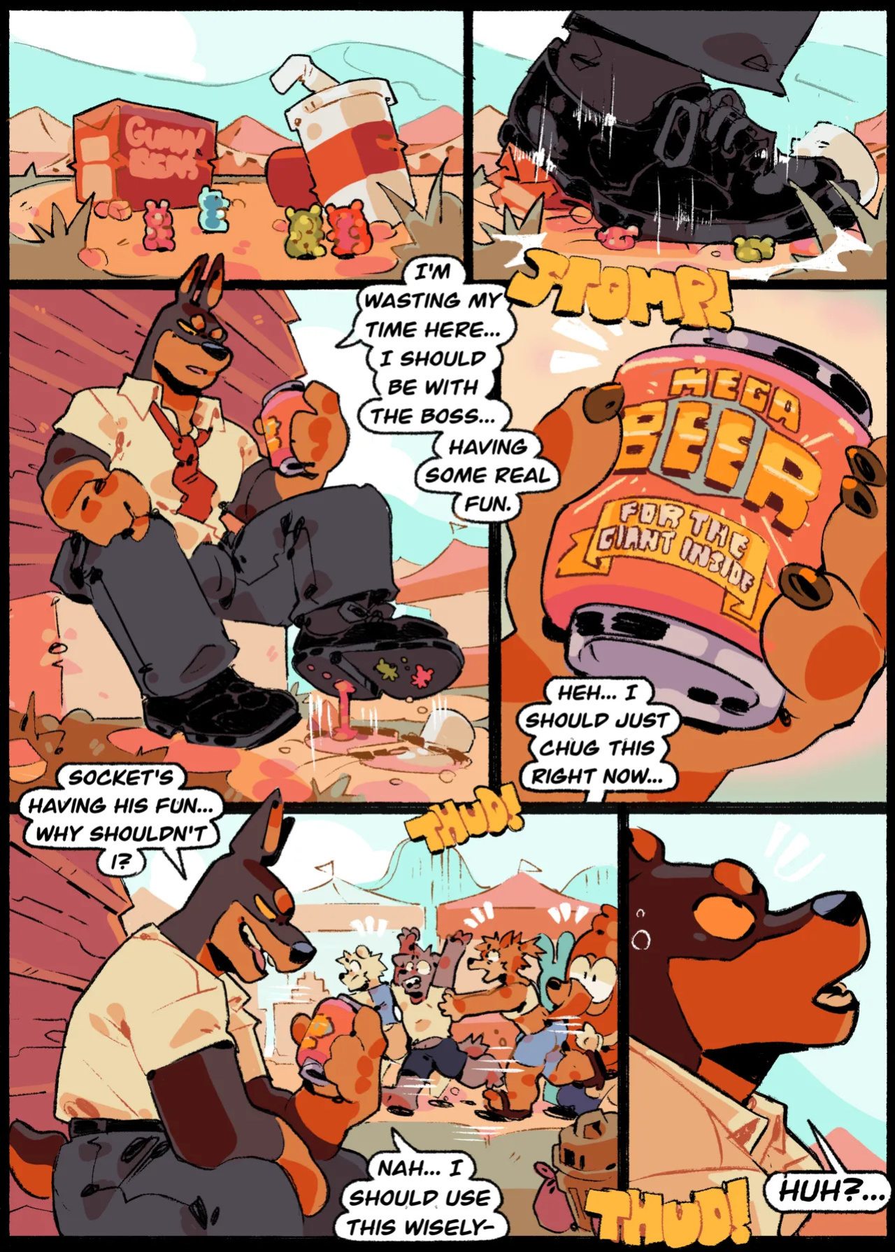 [Wretched Wrench & Palprime] My Giant Boyfriend Issue 3