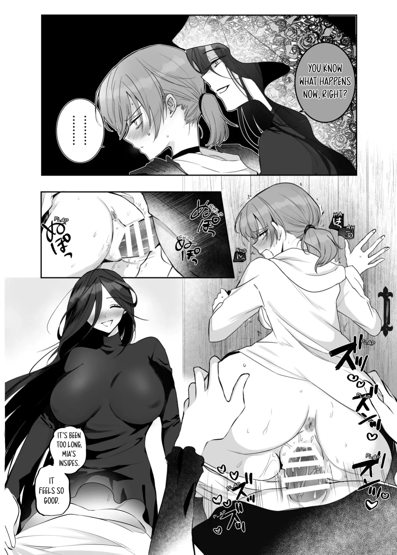 [Tetsukazuno Ao. (Emilio)] Zetsurin Futanari Onna ni Shuuchaku Sarete Omanko Baka ni Sareta Boukensha | A Female Adventurer Gets Turned into a Sex Crazed Pussy-Obsessed Woman by an Insatiable Futanari Woman [English] [Digital]