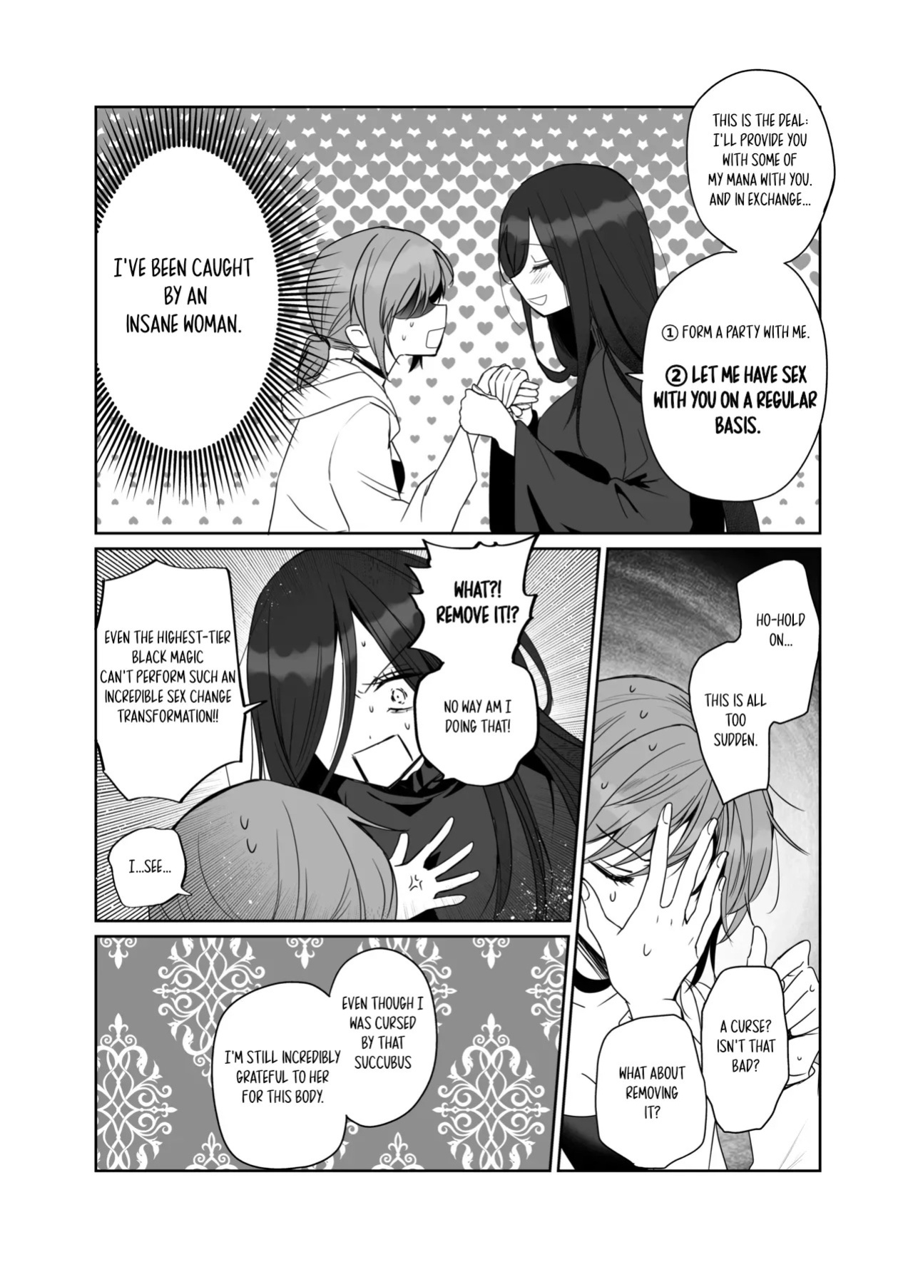 [Tetsukazuno Ao. (Emilio)] Zetsurin Futanari Onna ni Shuuchaku Sarete Omanko Baka ni Sareta Boukensha | A Female Adventurer Gets Turned into a Sex Crazed Pussy-Obsessed Woman by an Insatiable Futanari Woman [English] [Digital]