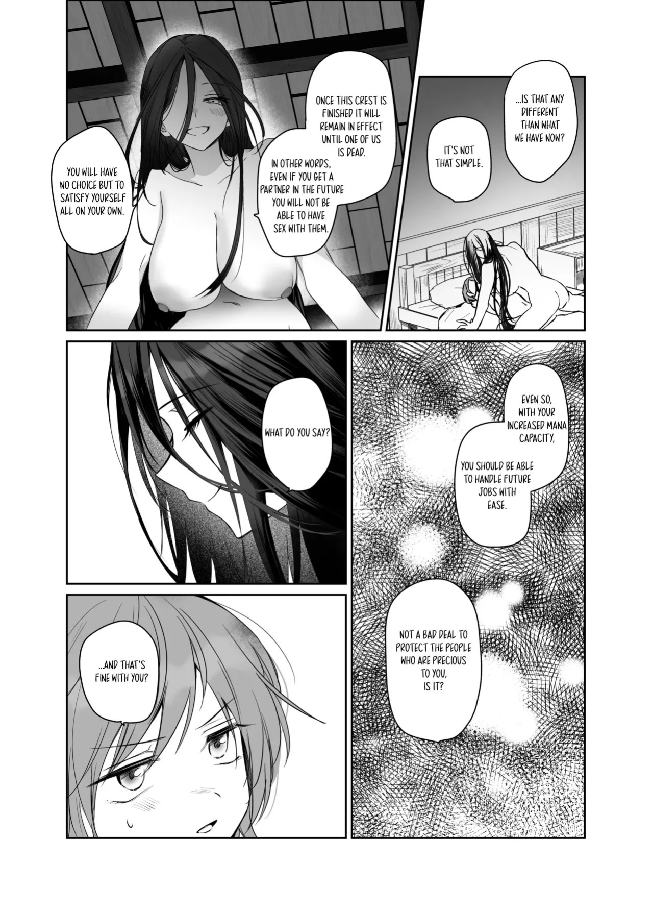 [Tetsukazuno Ao. (Emilio)] Zetsurin Futanari Onna ni Shuuchaku Sarete Omanko Baka ni Sareta Boukensha | A Female Adventurer Gets Turned into a Sex Crazed Pussy-Obsessed Woman by an Insatiable Futanari Woman [English] [Digital]