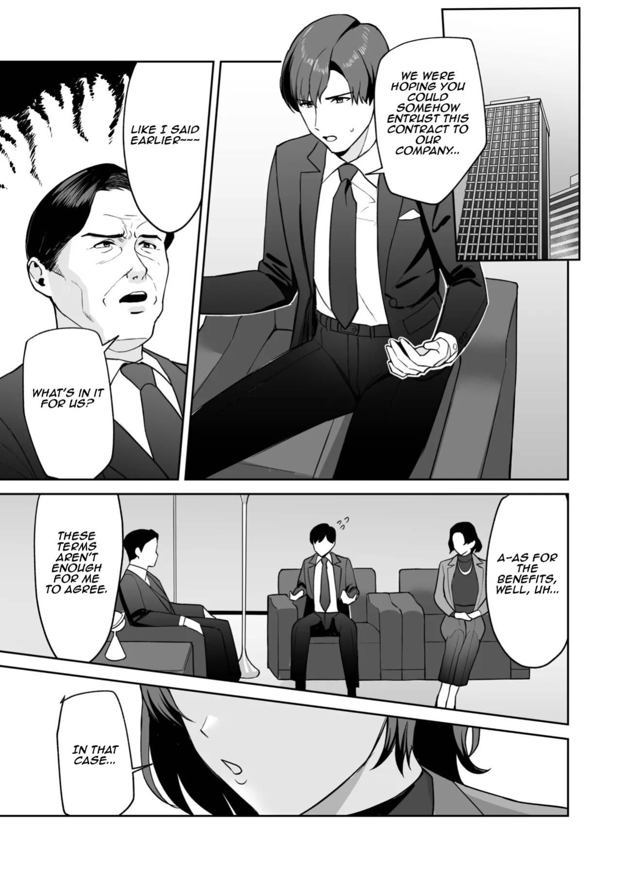[C-kyuu] Gohoubi wa Karada de. ~Ero-sugi Fukuri Kousei wa Seishori-ka no Oshigoto~ (4) | The Reward is the Body ~The Overly Lewd Employee Benefits of the Service Department~ (4) [English] [Aishi21]