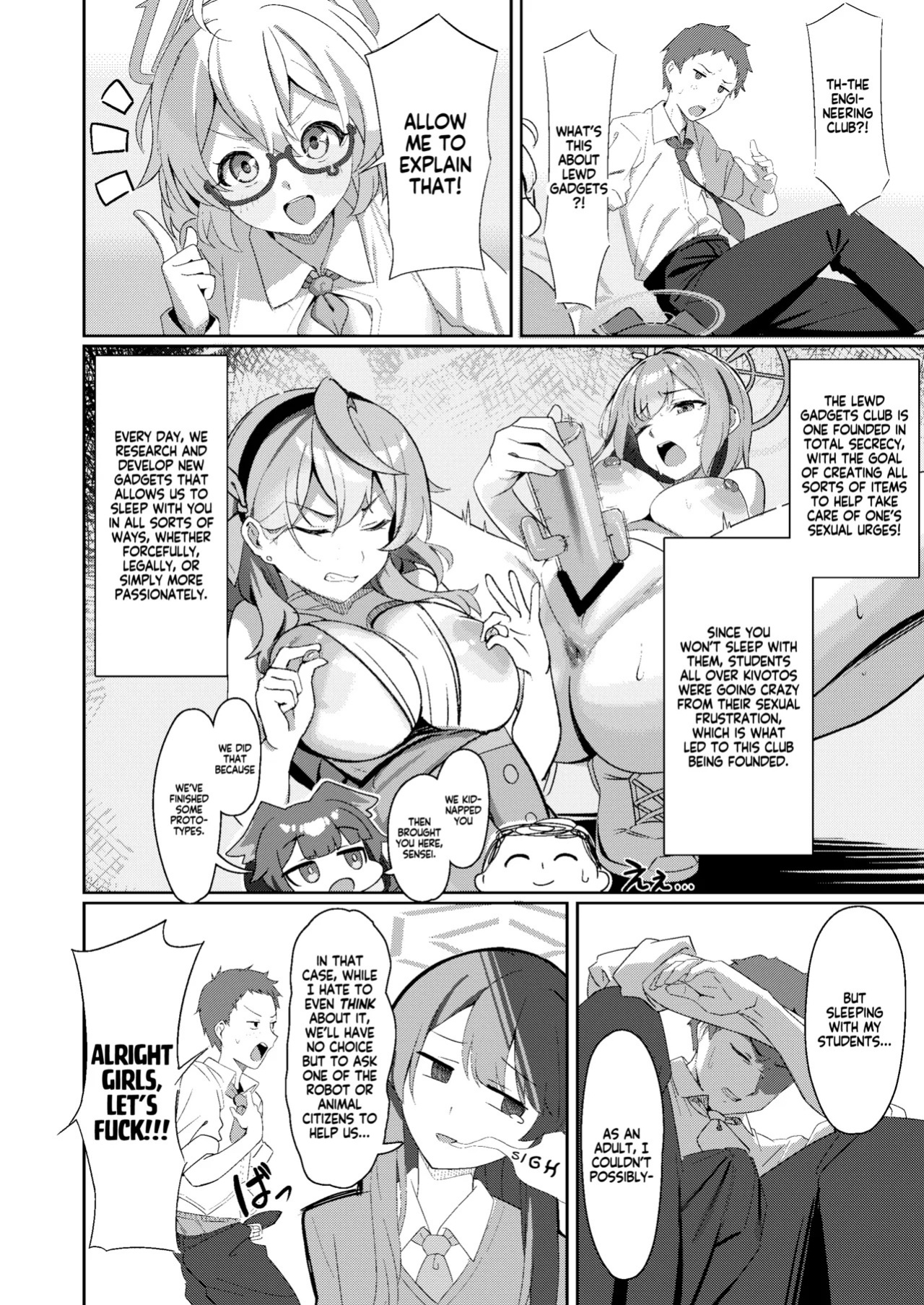 [Kuragesanya (Azihurai)] Youkoso Ero Gadget-bu e | Welcome to The Lewd Gadget Club! (Blue Archive) [English] [Douzo Lad Translations] [Digital]